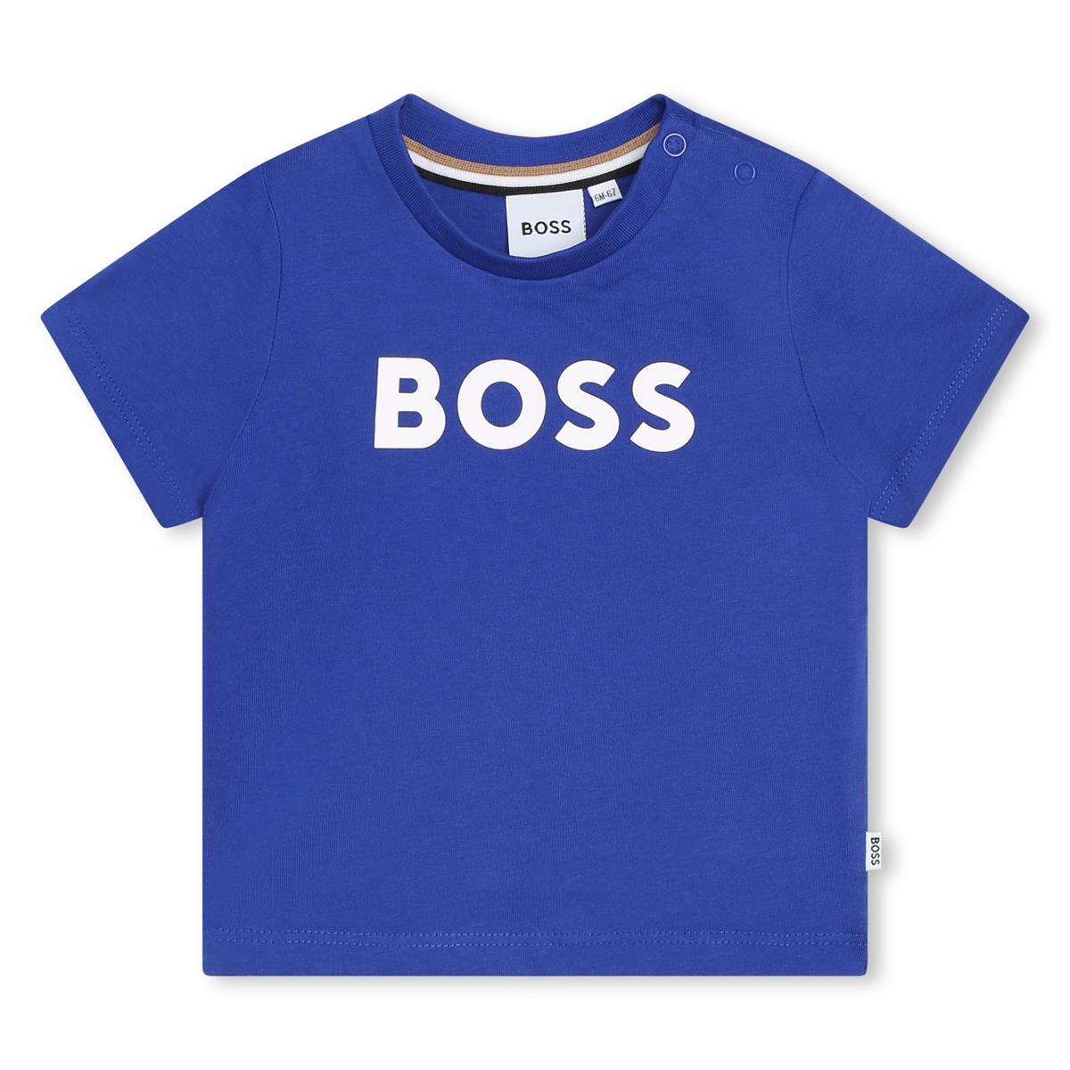 Baby Boys Blue Logo T-Shirt