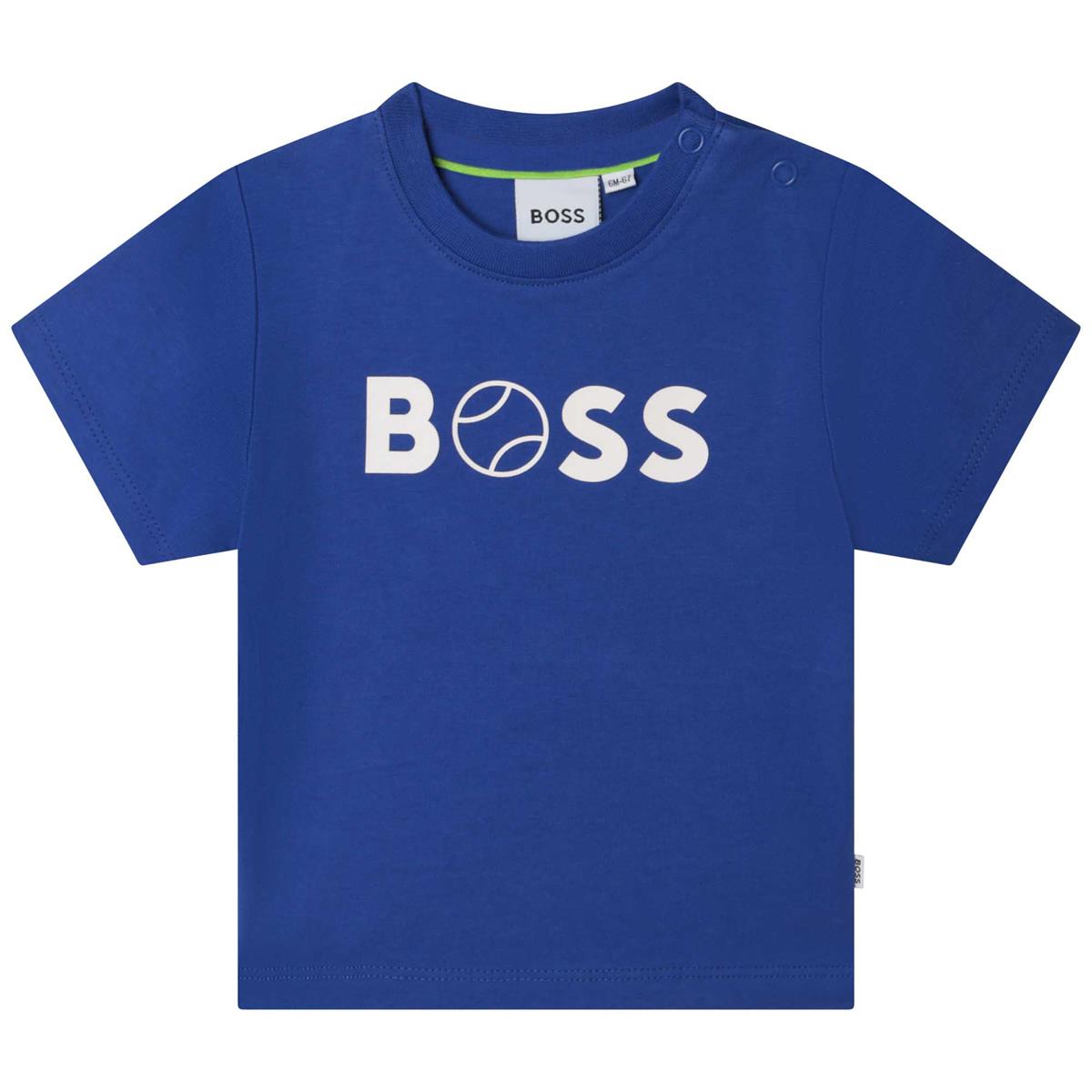 Baby Boys Blue Logo T-Shirt