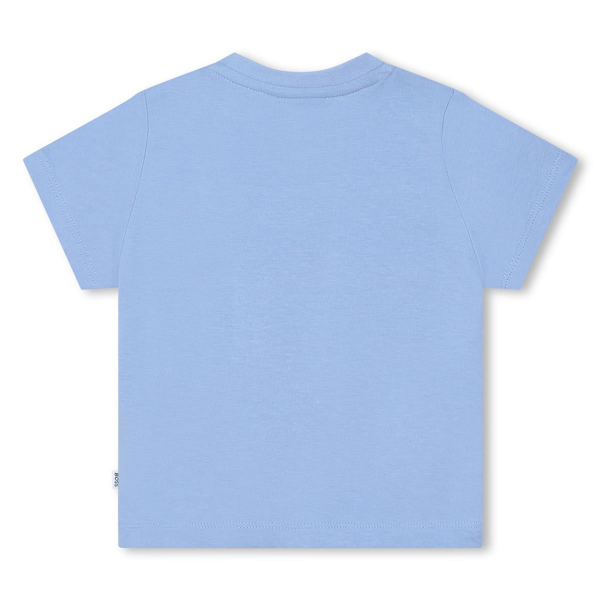 Baby Boys Light Blue Logo T-Shirt