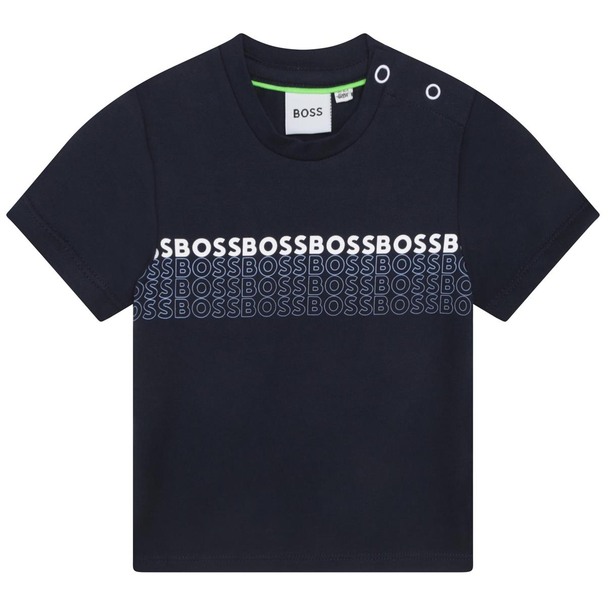 Baby Boys Blue Logo T-Shirt