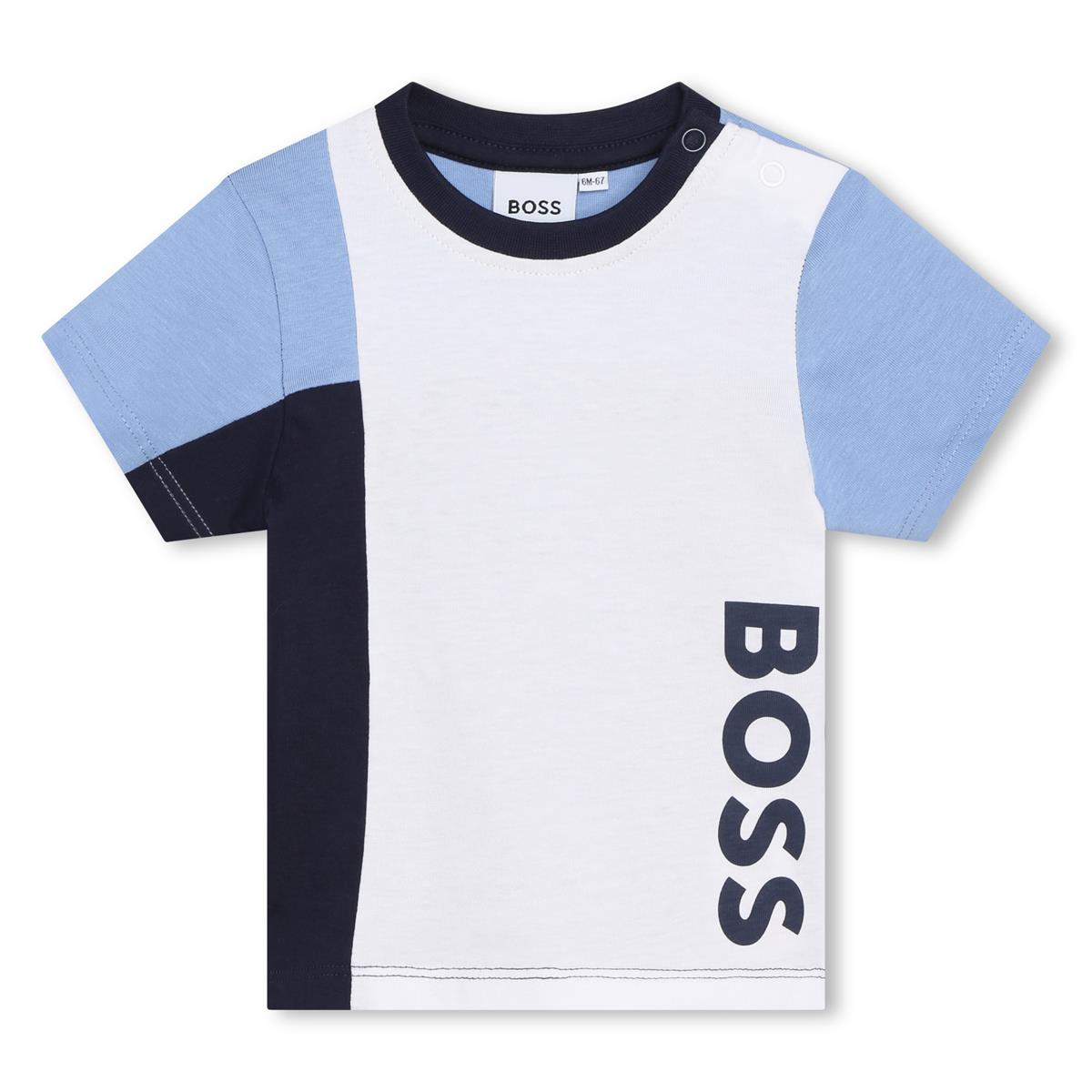 Baby Boys White Logo T-Shirt