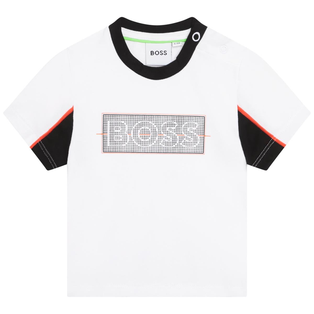 Baby Boys White Logo T-Shirt