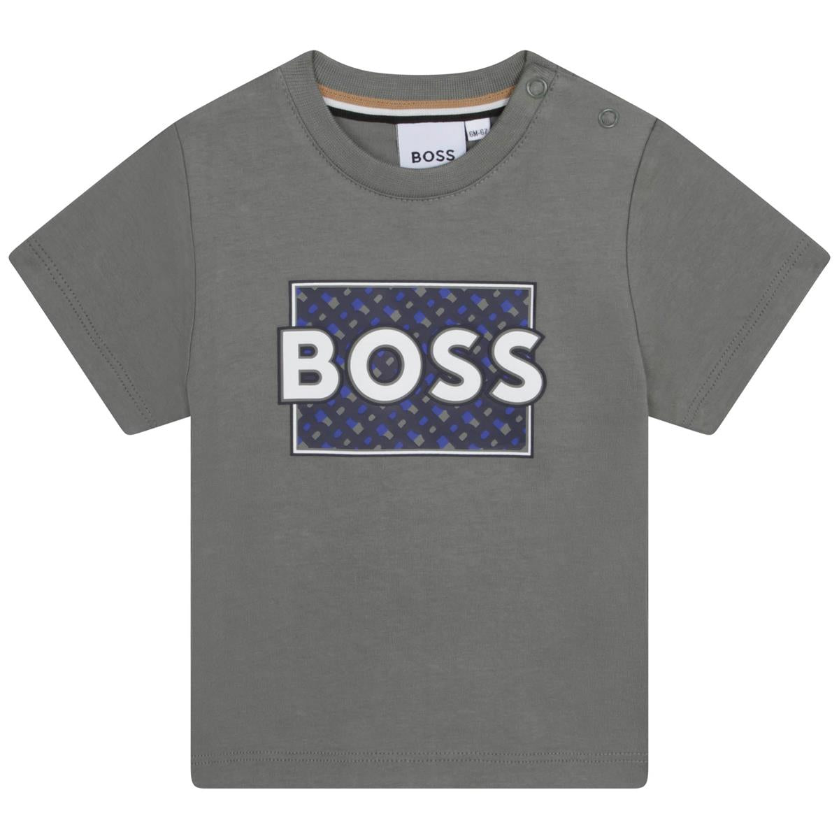 Baby Boys Dark Green Logo T-Shirt