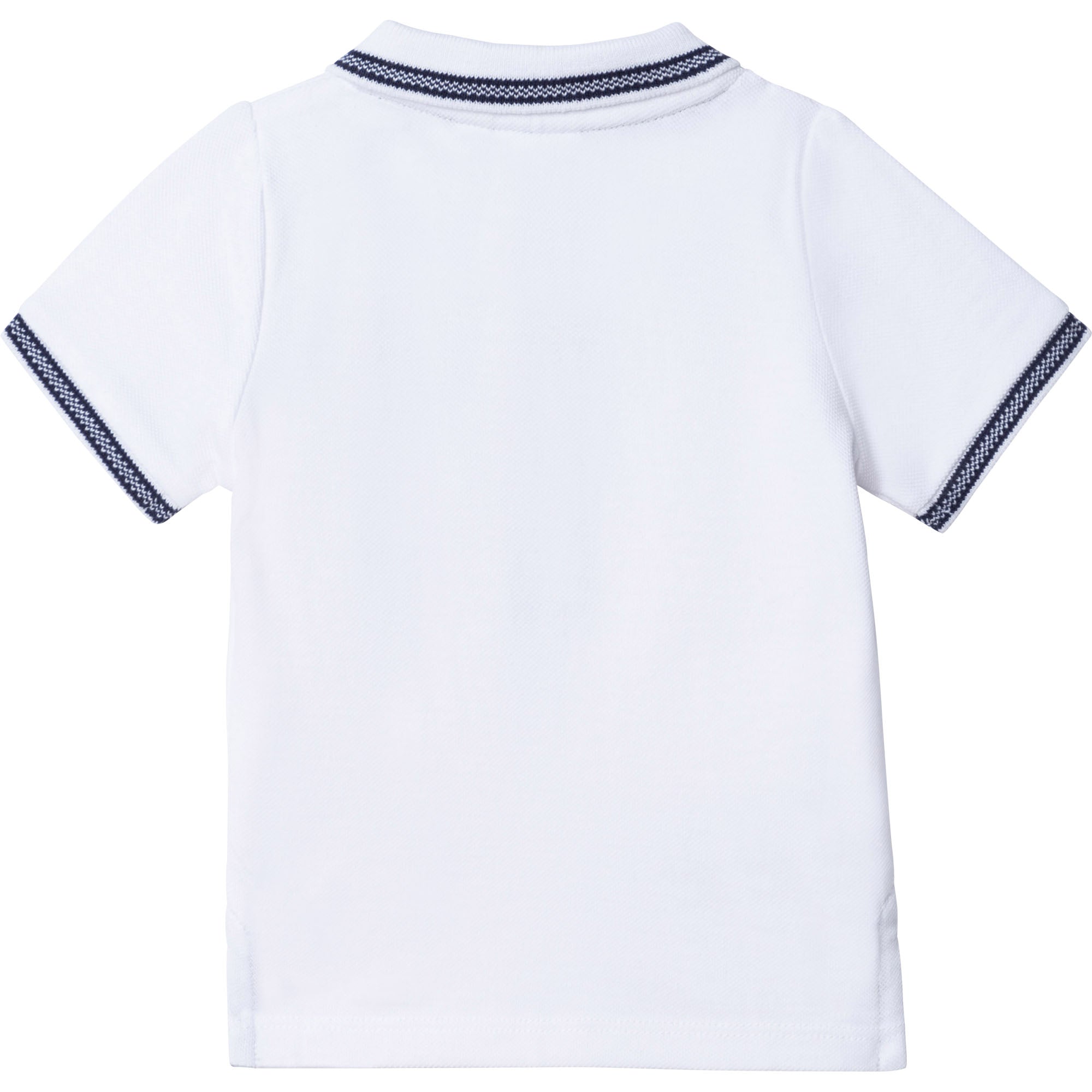 Baby Boys White Polo Shirt