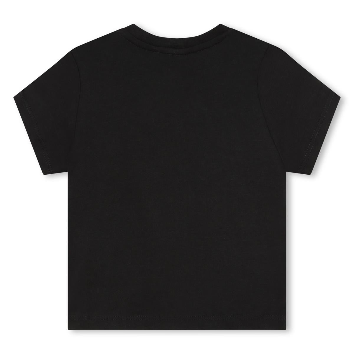 Baby Boys Black Logo T-Shirt