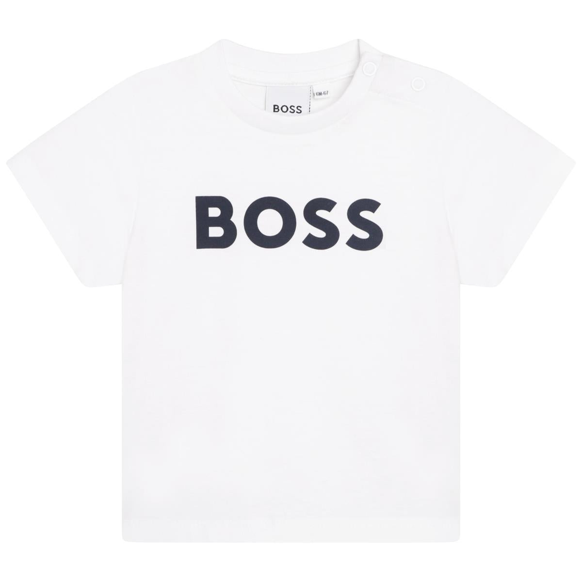 Baby Boys White Logo T-Shirt