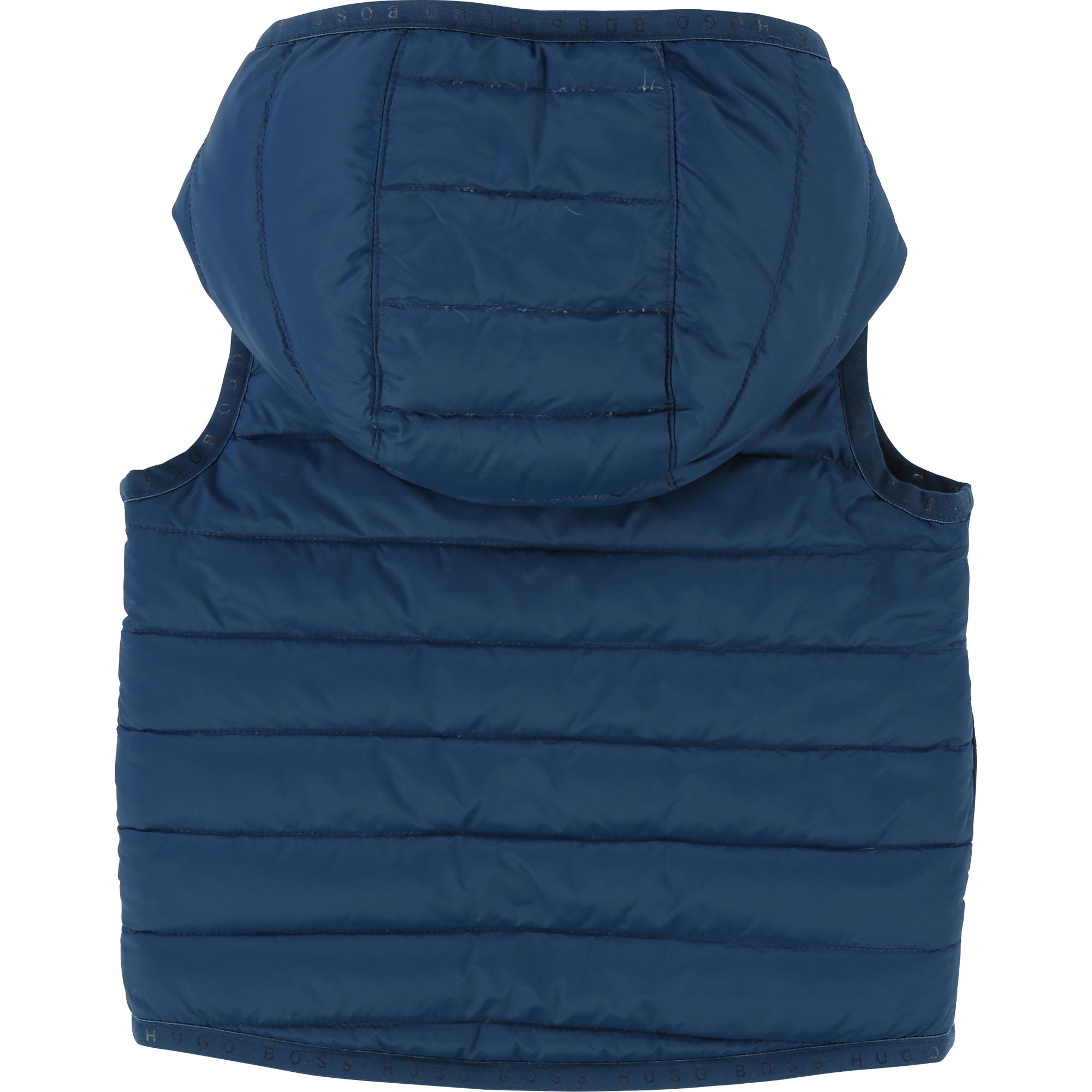 Baby Boys Blue & Yellow Reversibie Vest