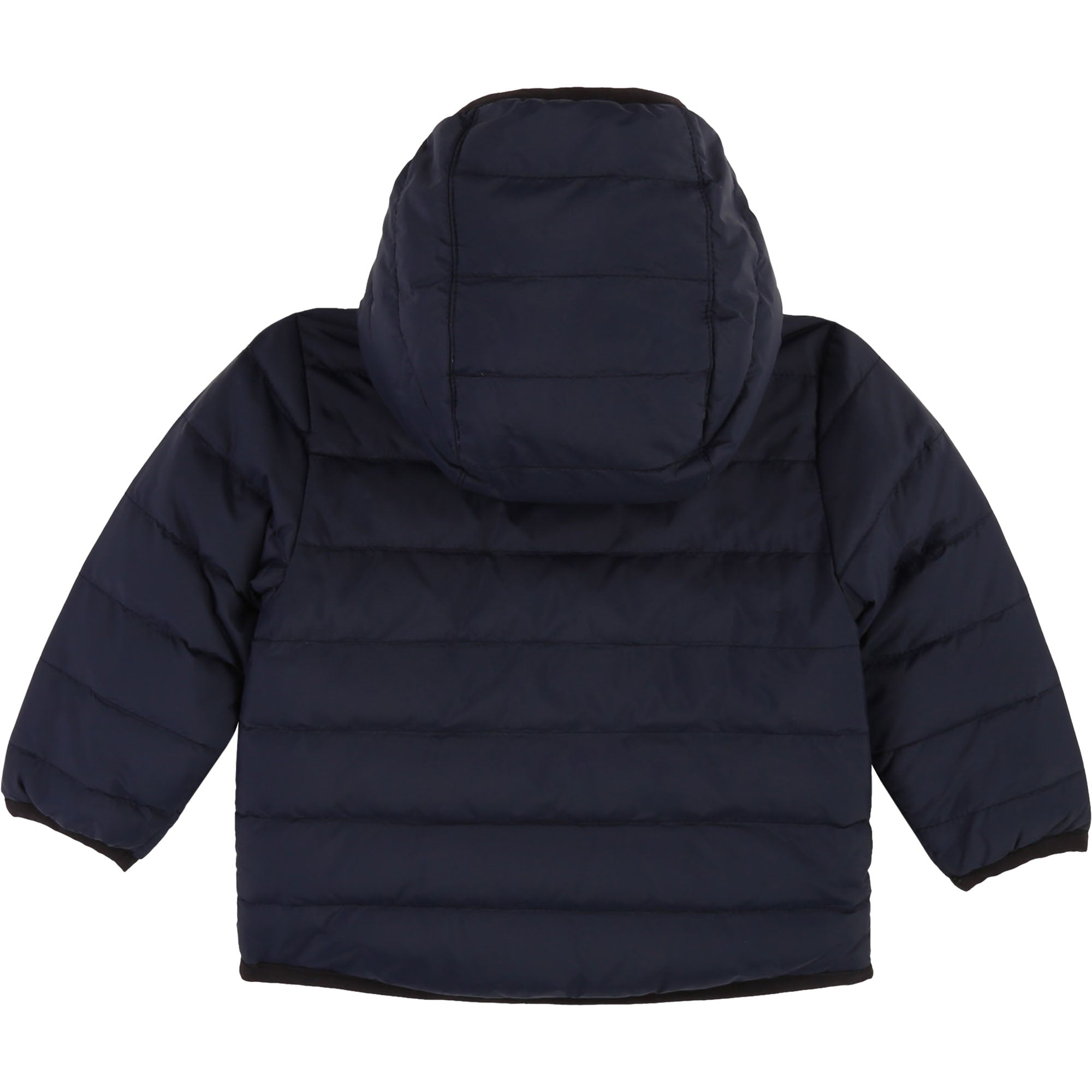 Baby Boys Navy Reversible Padded Down Coat