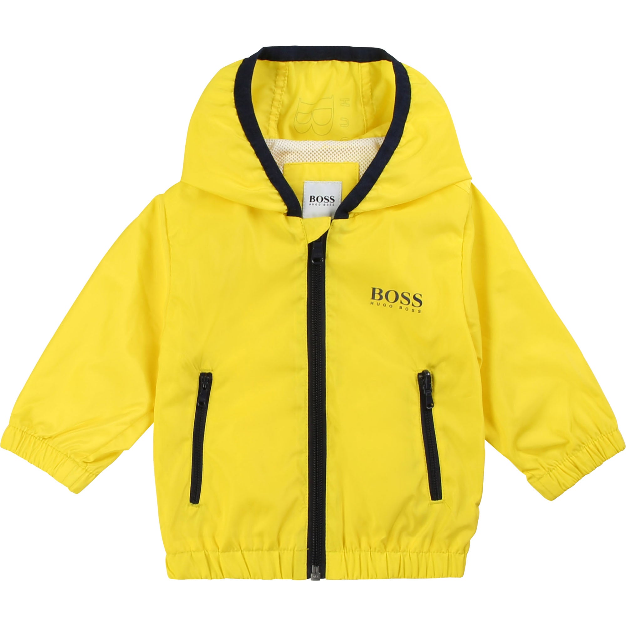 Baby Boys Yellow Zip-up Jacket