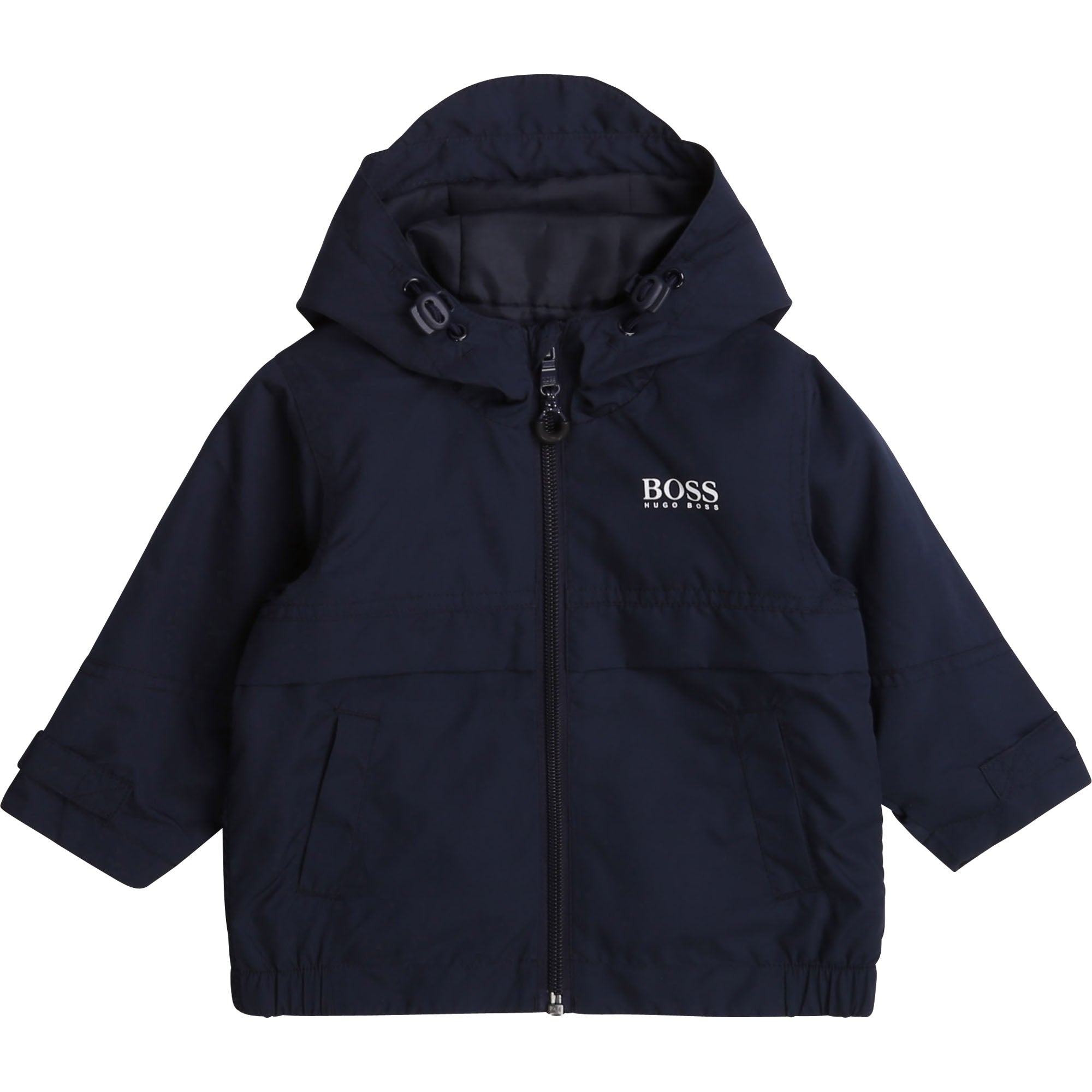 Baby Boys Dark Navy Logo Jacket