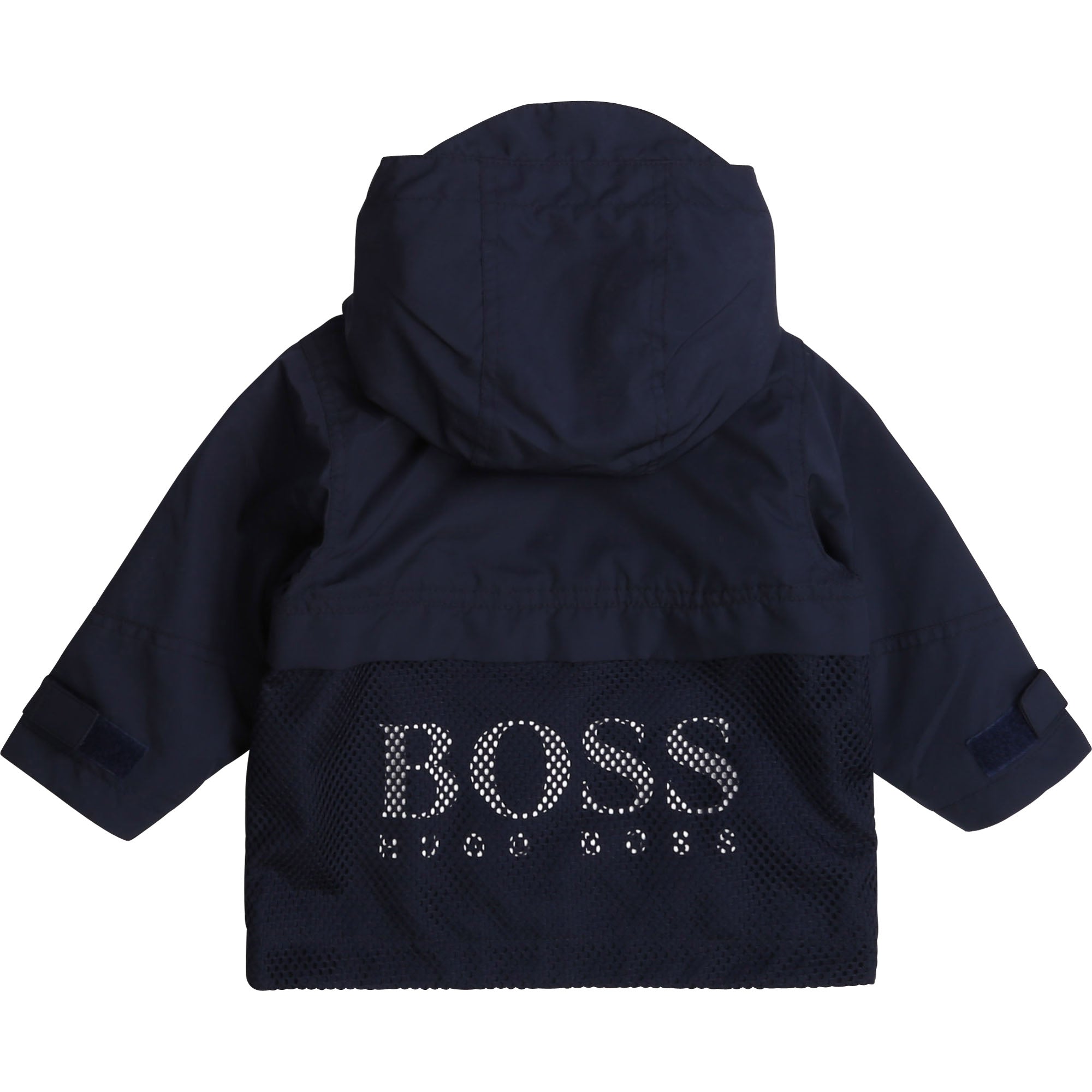 Baby Boys Dark Navy Logo Jacket