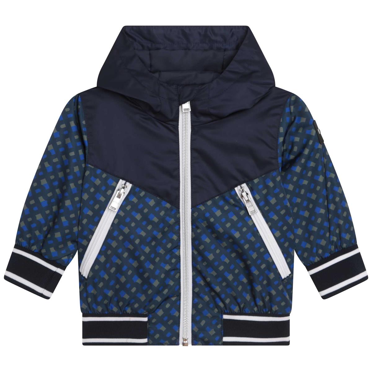 Baby Boys Blue Zip-Up Jacket