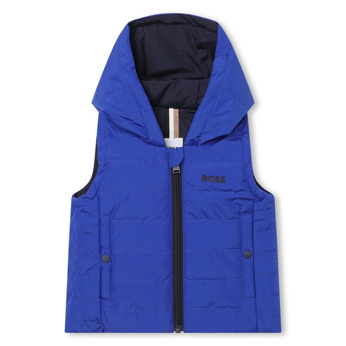 Baby Boys Blue Gilet