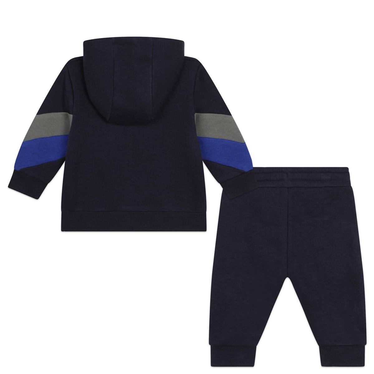 Baby Boys Blue Cotton Set