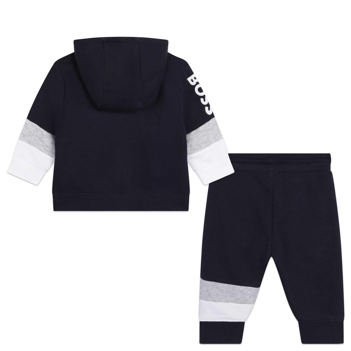 Baby Boys Blue Cotton Set