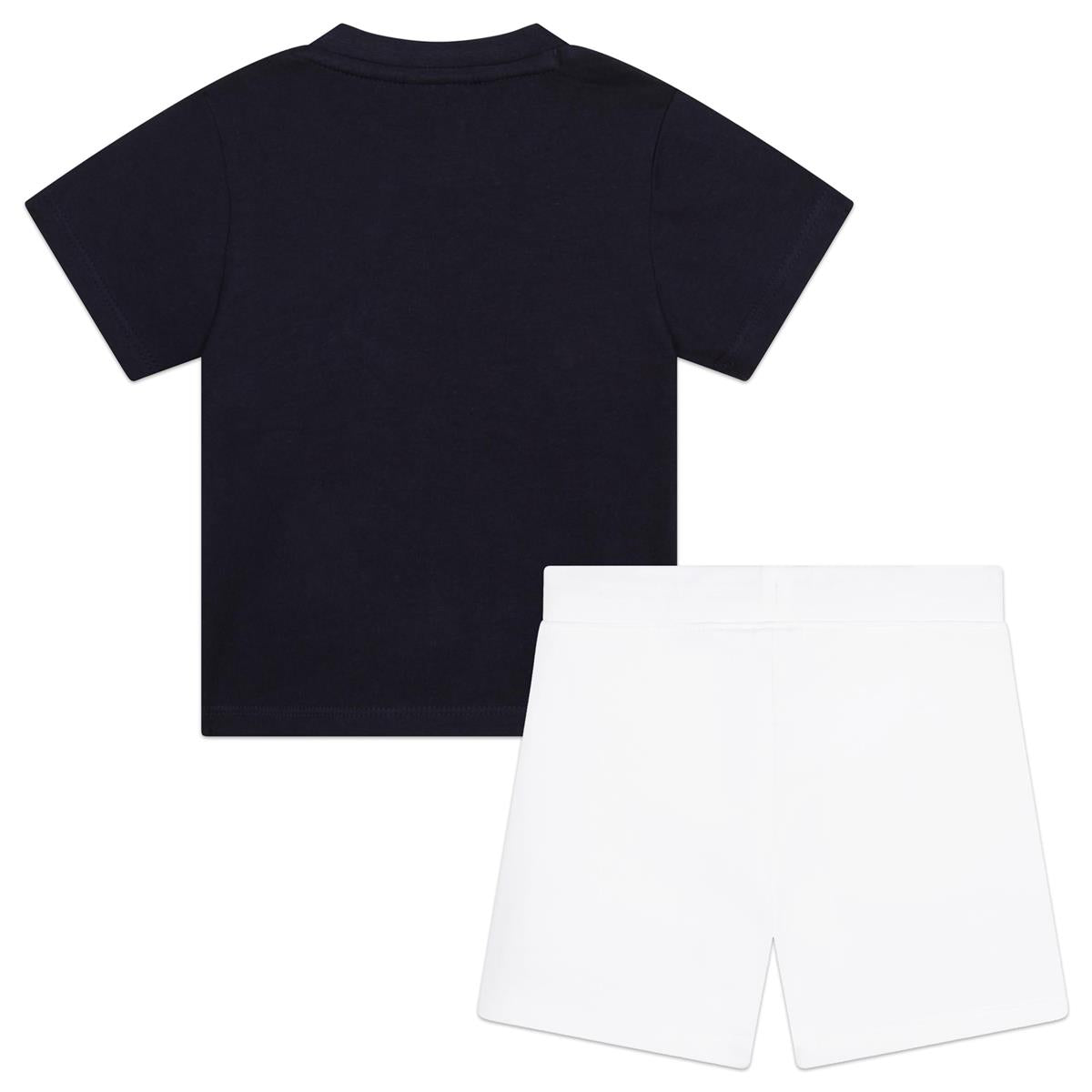 Baby Boys Blue Cotton Set