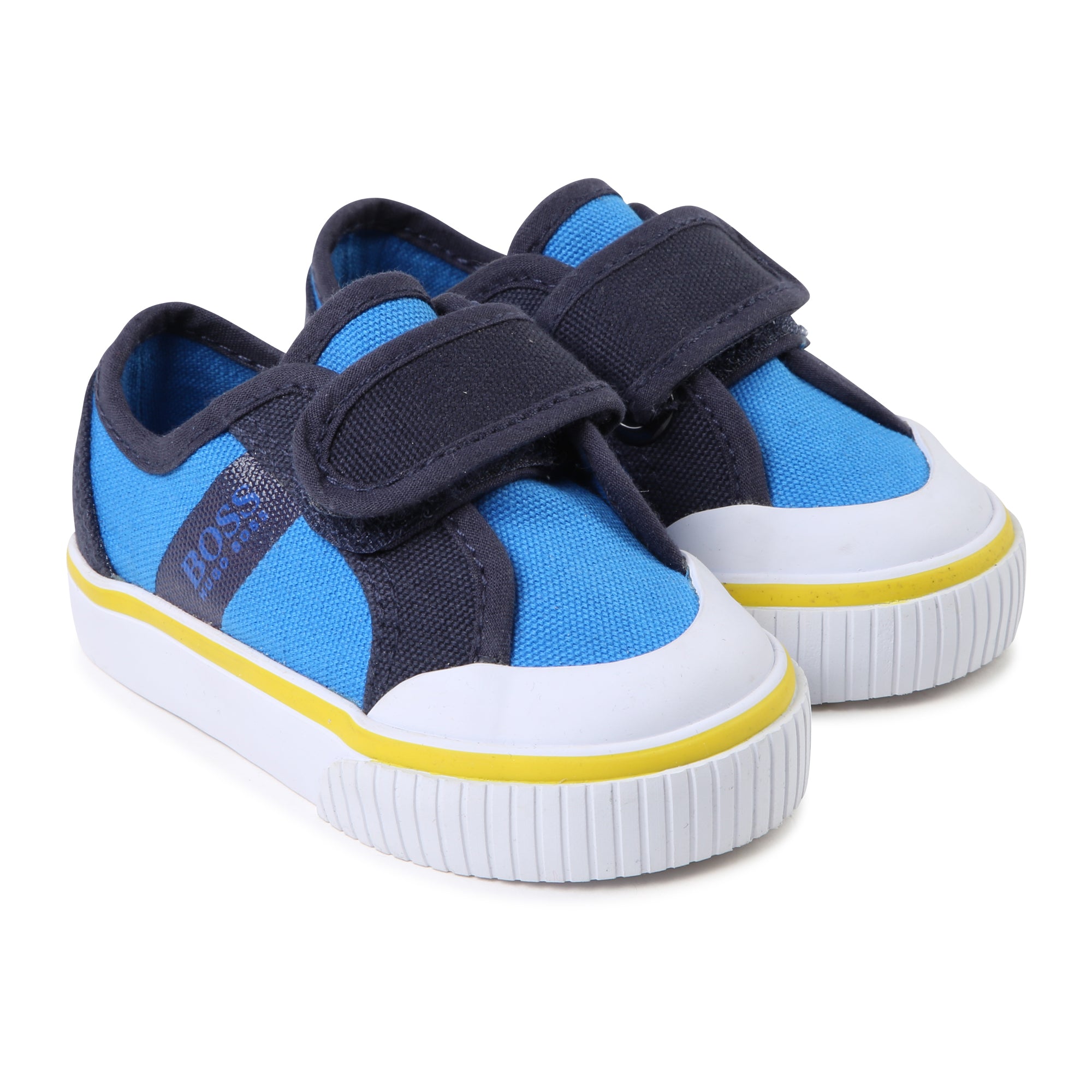 Baby Boys Blue Basket Shoes