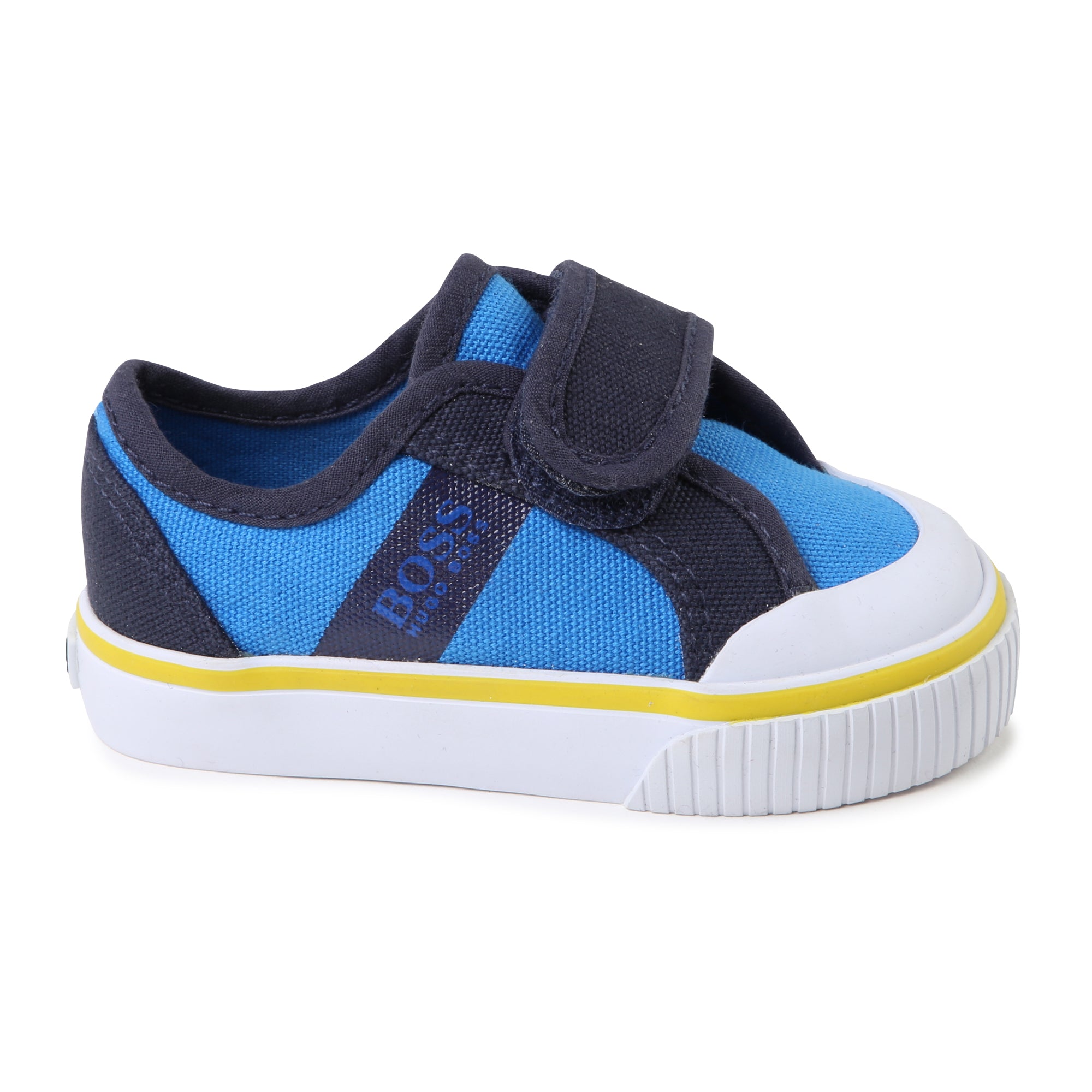 Baby Boys Blue Basket Shoes