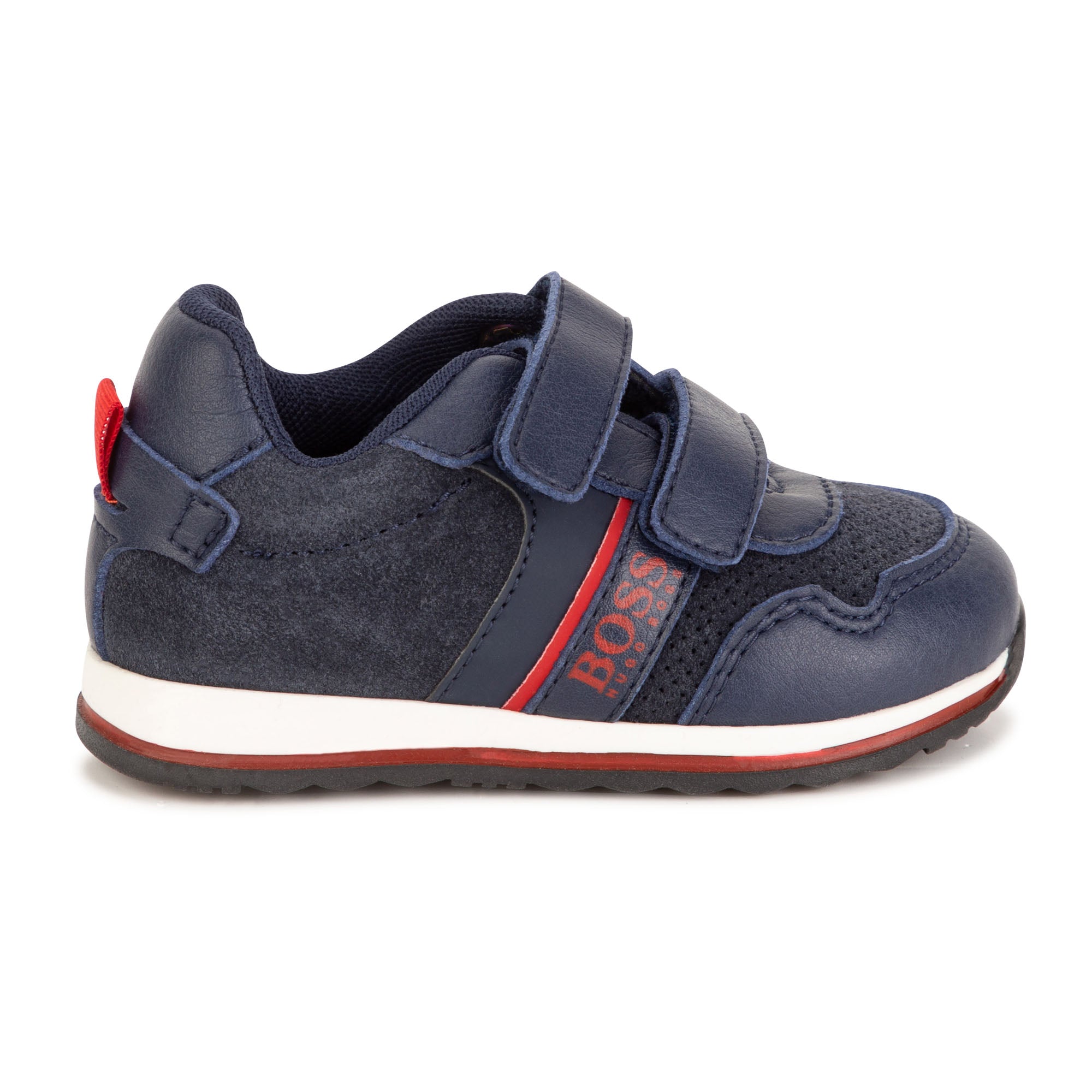 Boys Blue Logo Shoes