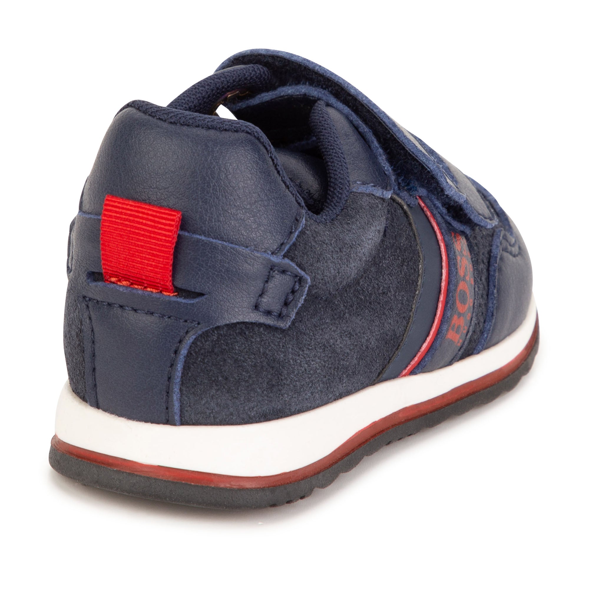 Boys Blue Logo Shoes