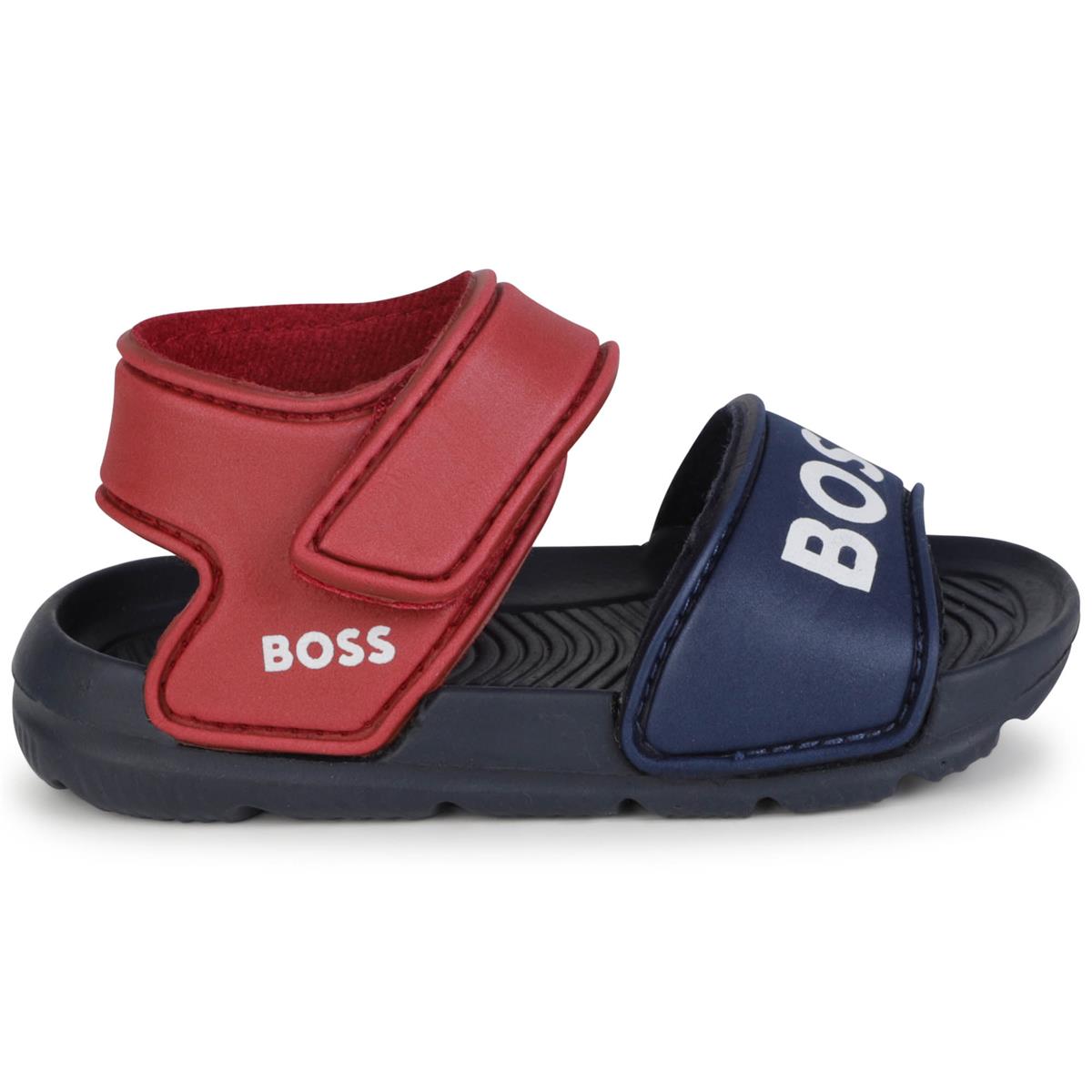 Baby Boys Red Logo Sandals