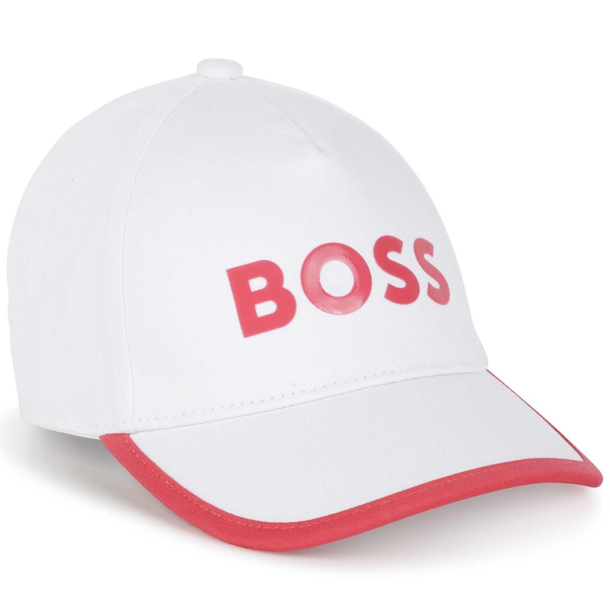 Boys & Girls White Logo Cap