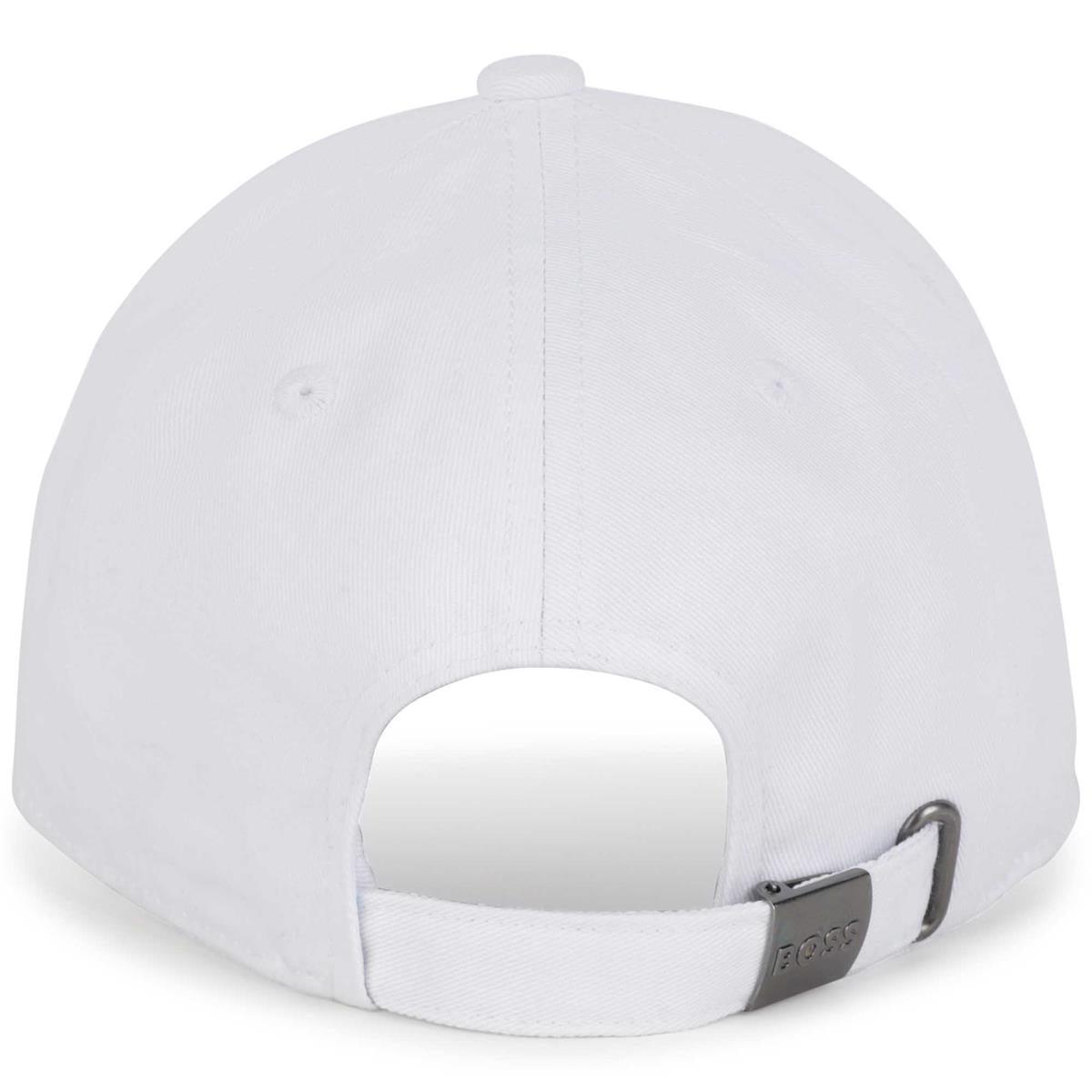 Boys & Girls White Logo Cap