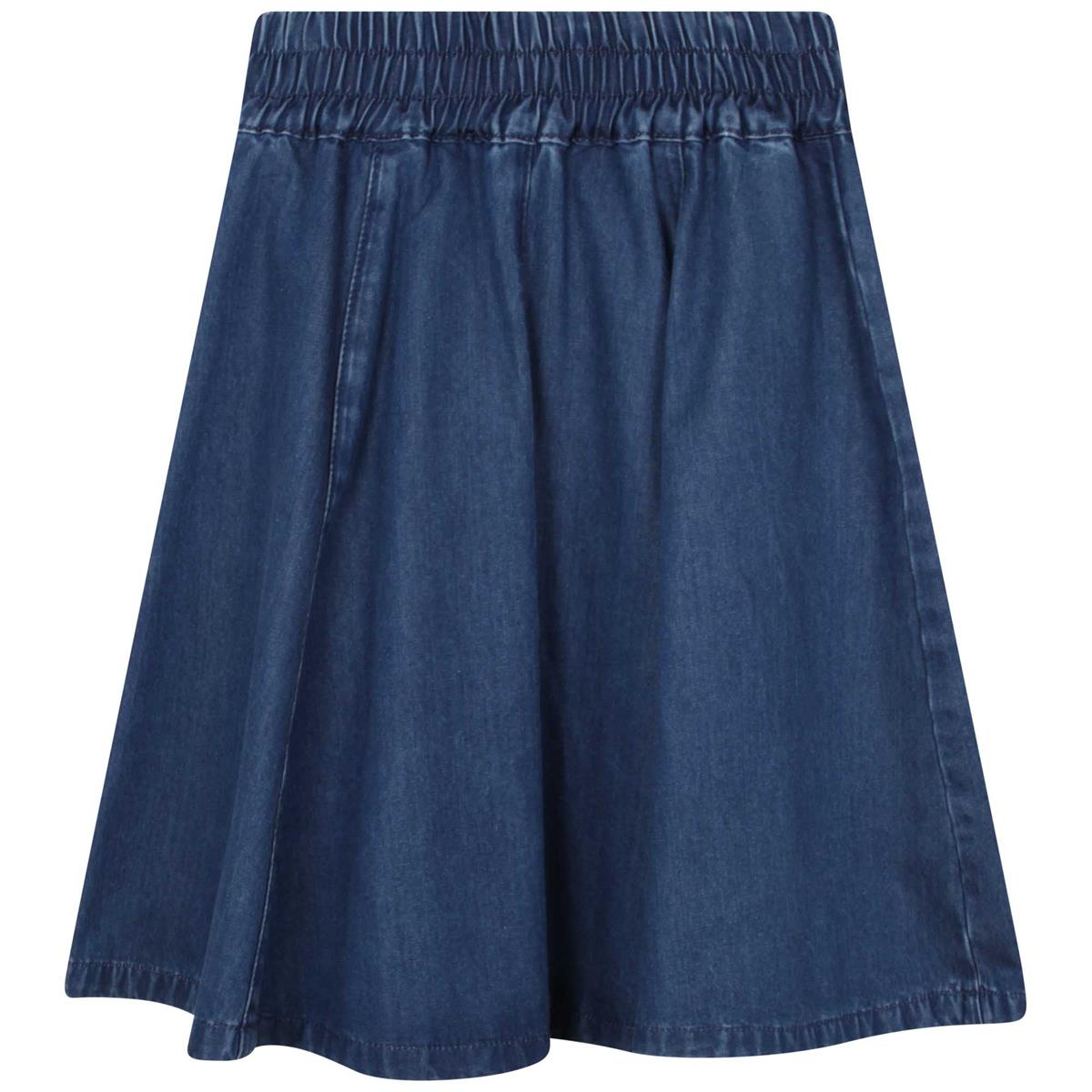 Girls Blue Denim Skirt