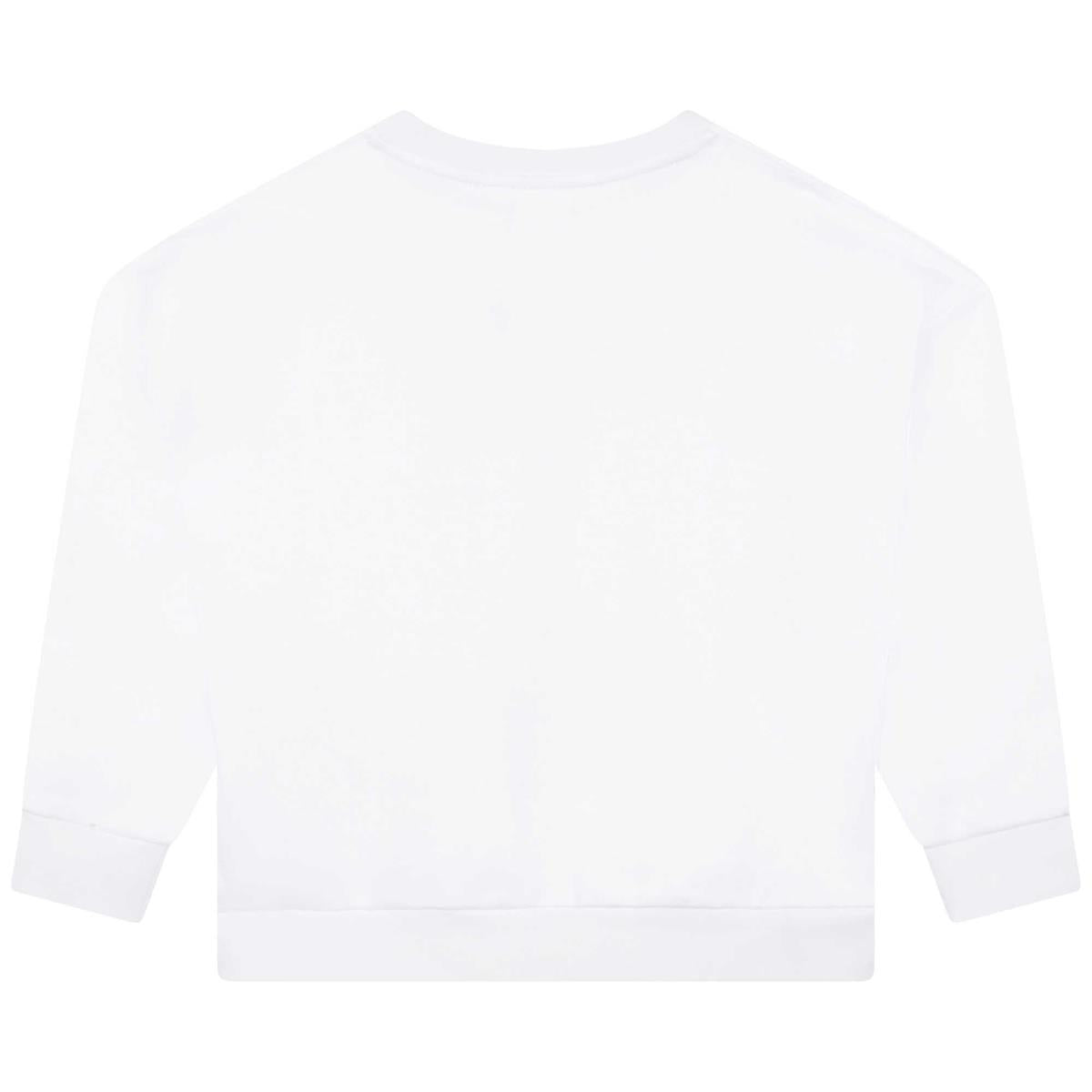 Baby Boys White Logo Sweatshirt