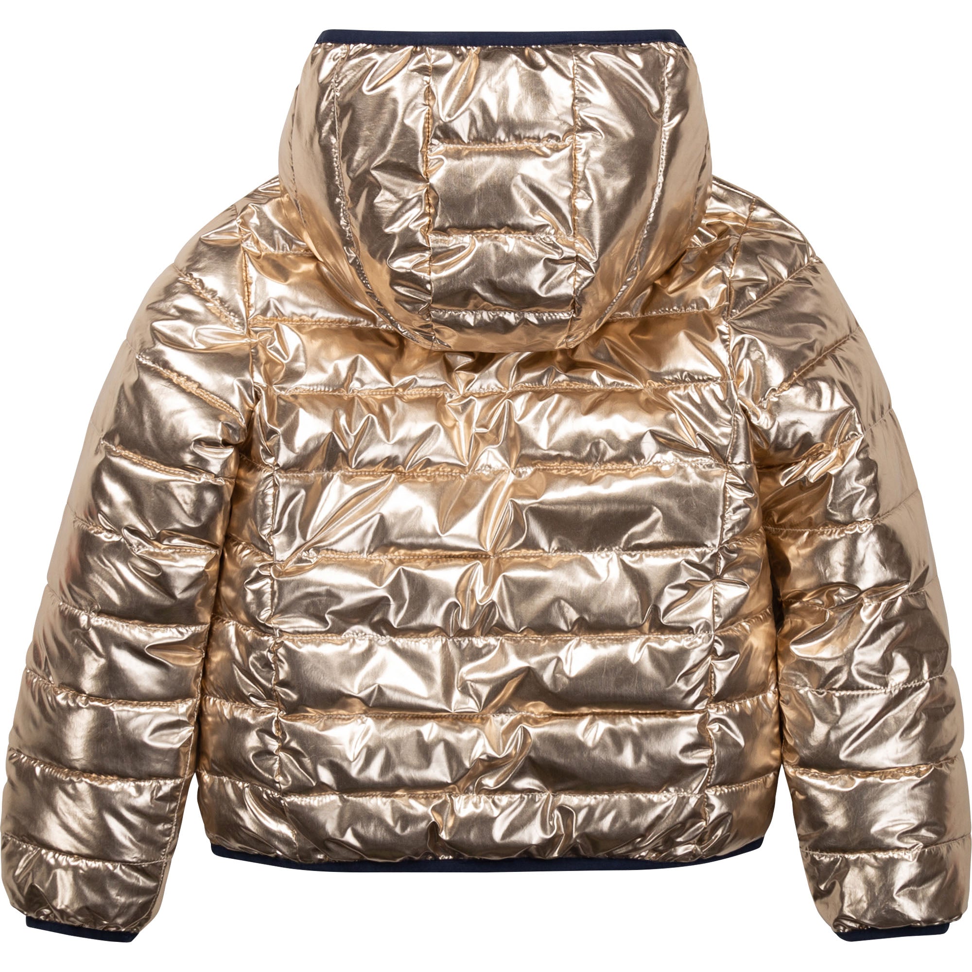 Girls Gold Reversible Padded Jacket