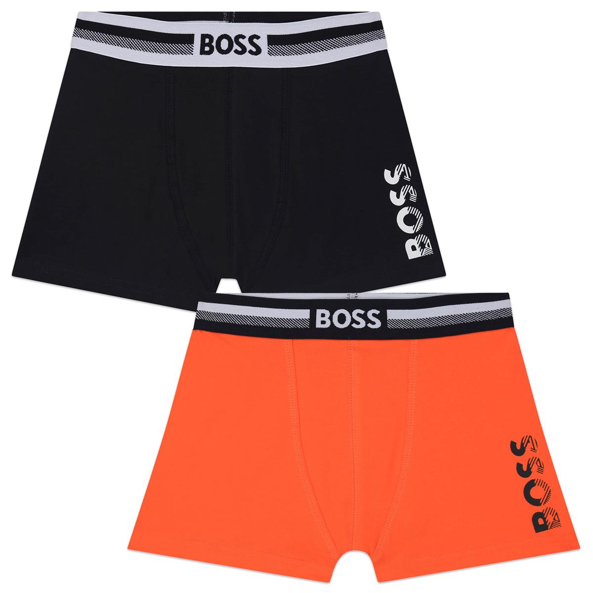 Boys Black Underwear Set(2 Pack)