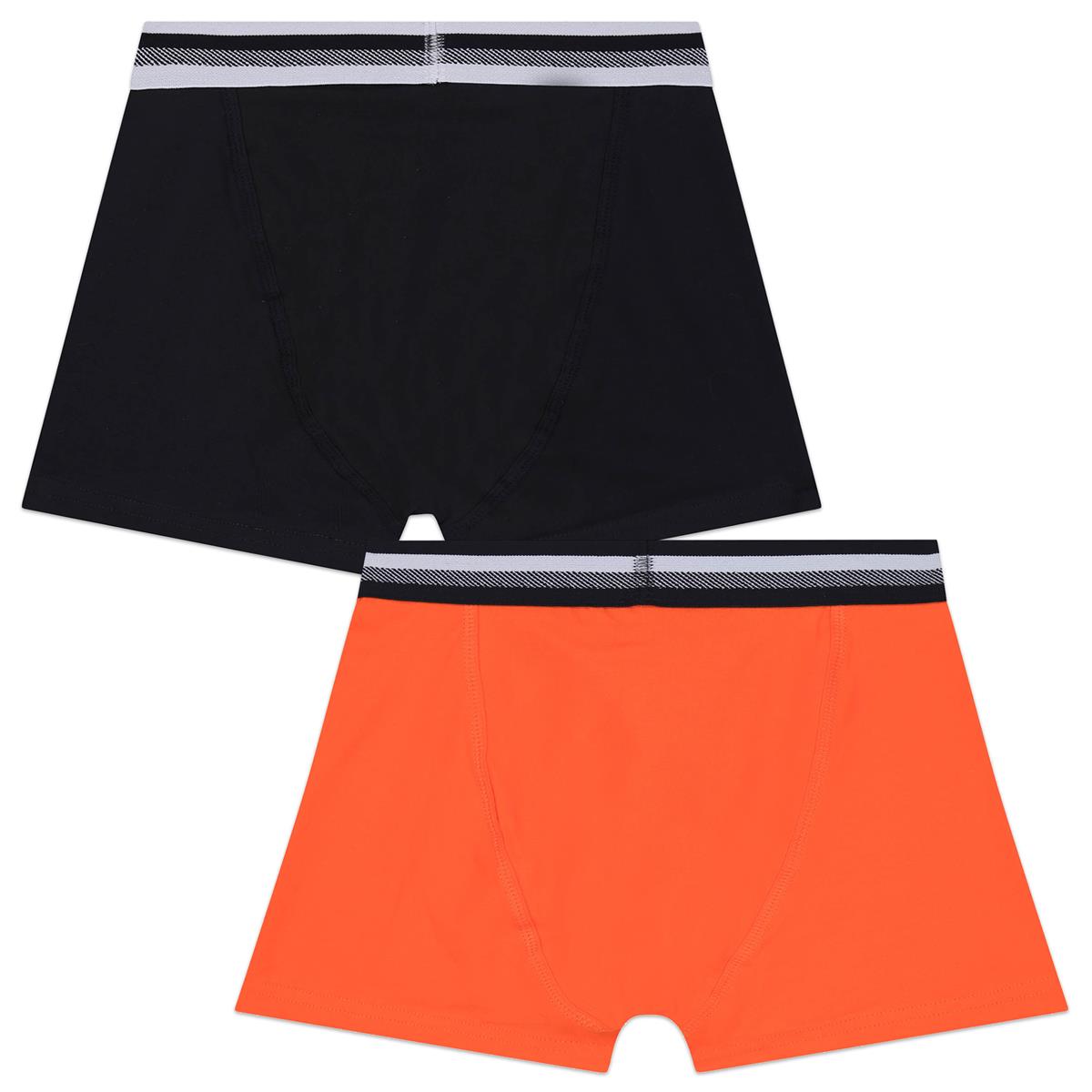 Boys Black Underwear Set(2 Pack)