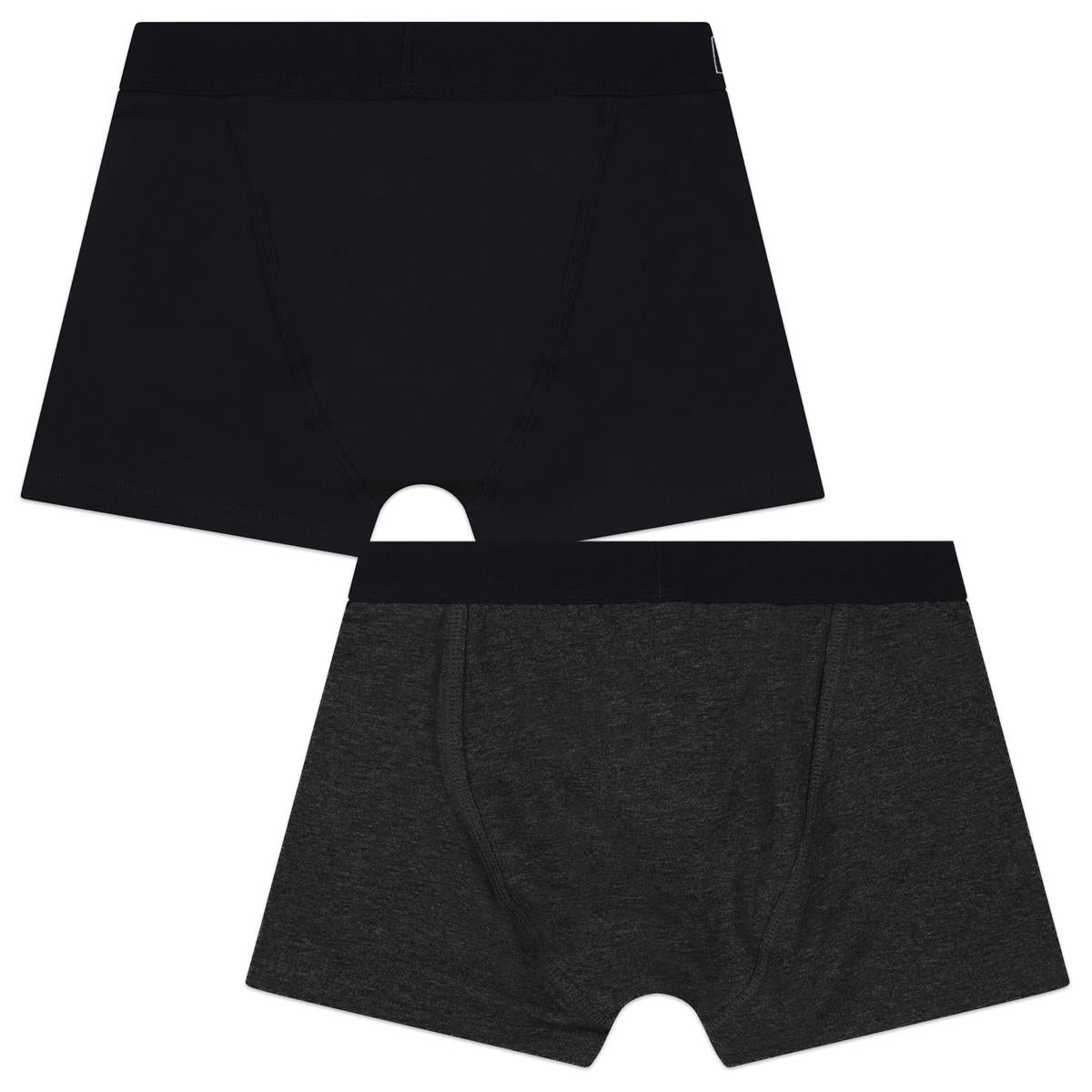 Boys Blue Logo Underwear Set(2 Pack)