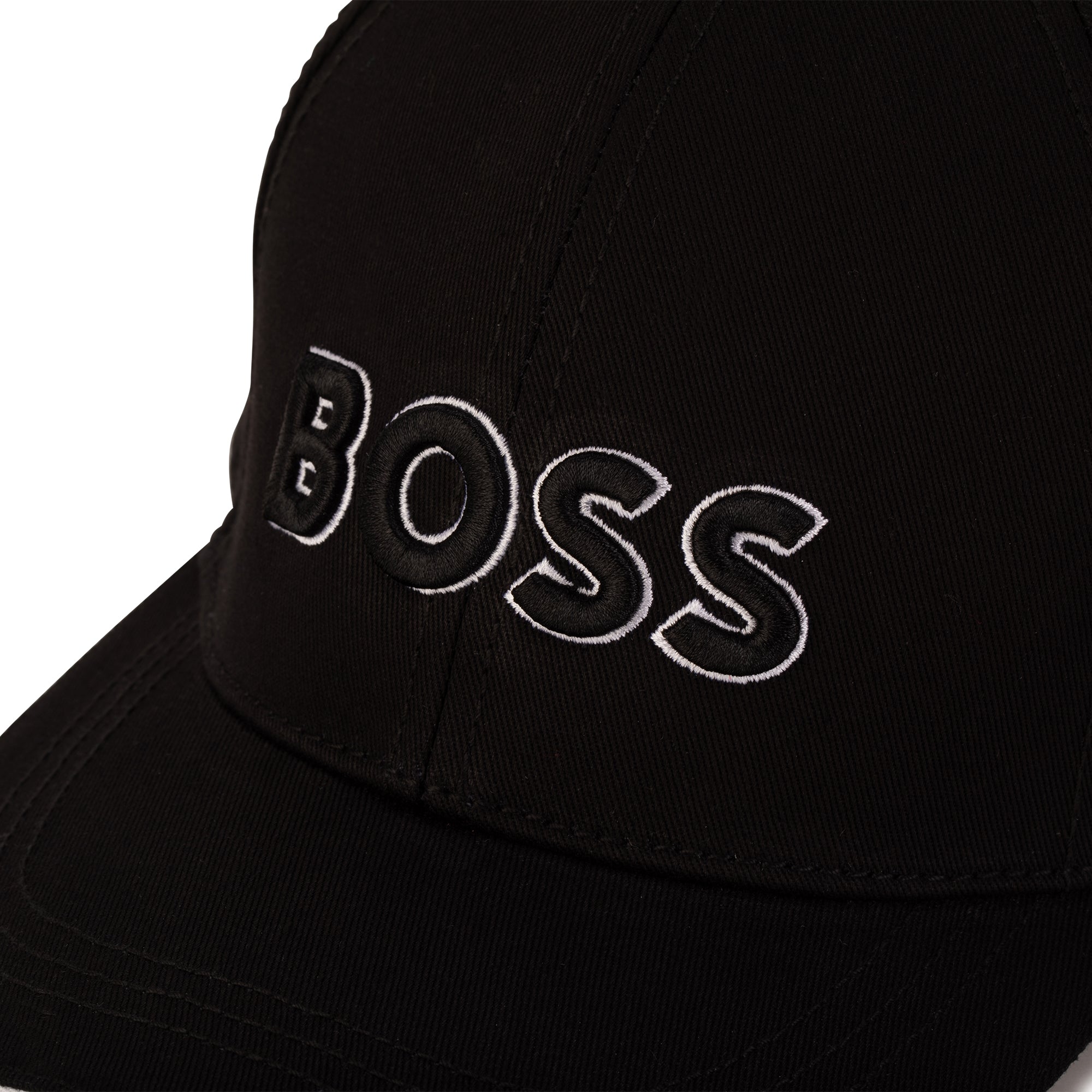 Boys Black Logo Cap