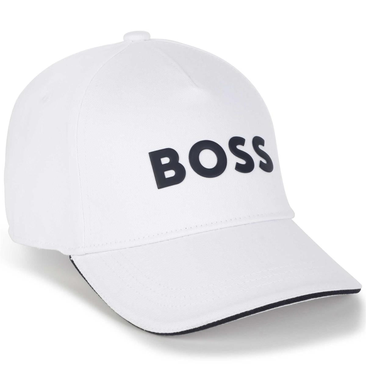 Boys & Girls White Logo Cap