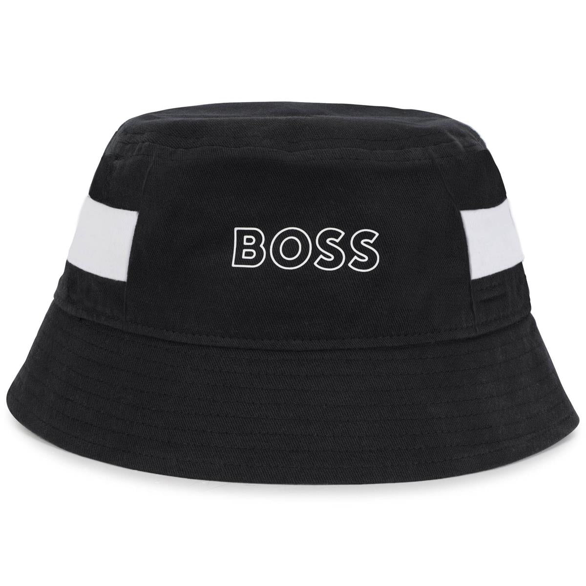 Baby Boys Black Logo Hat