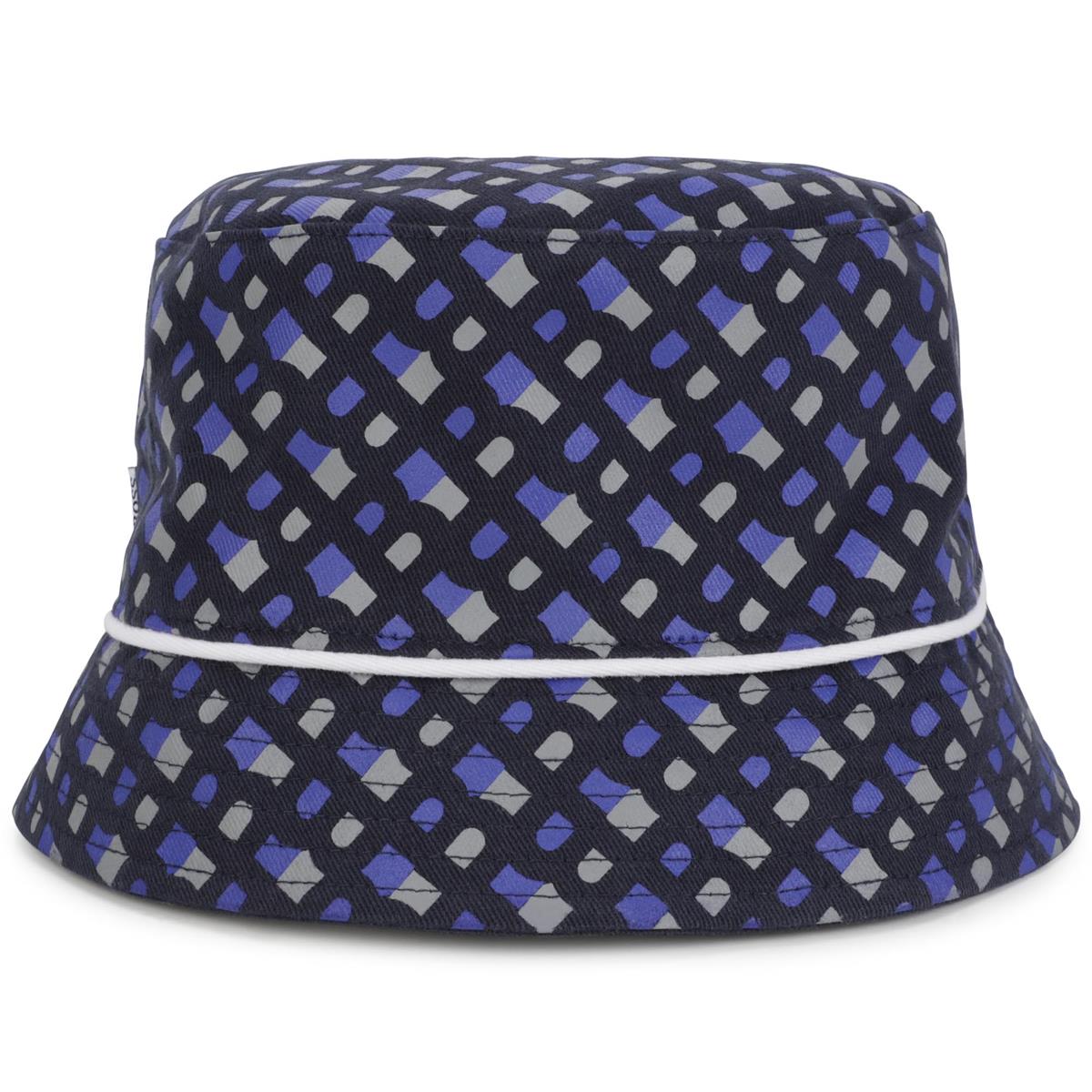 Boys Blue Check Hat