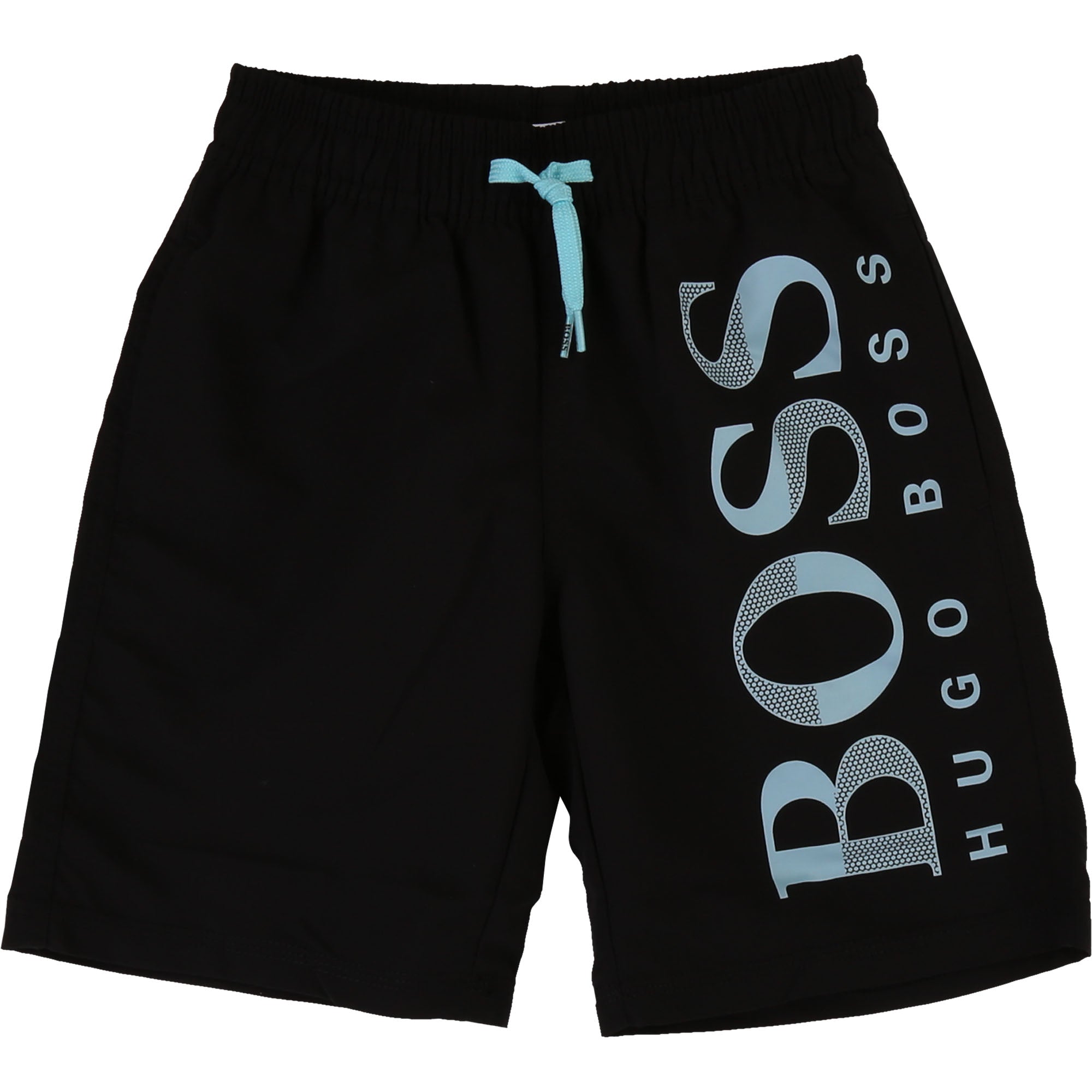 Boys Black Surfer Shorts