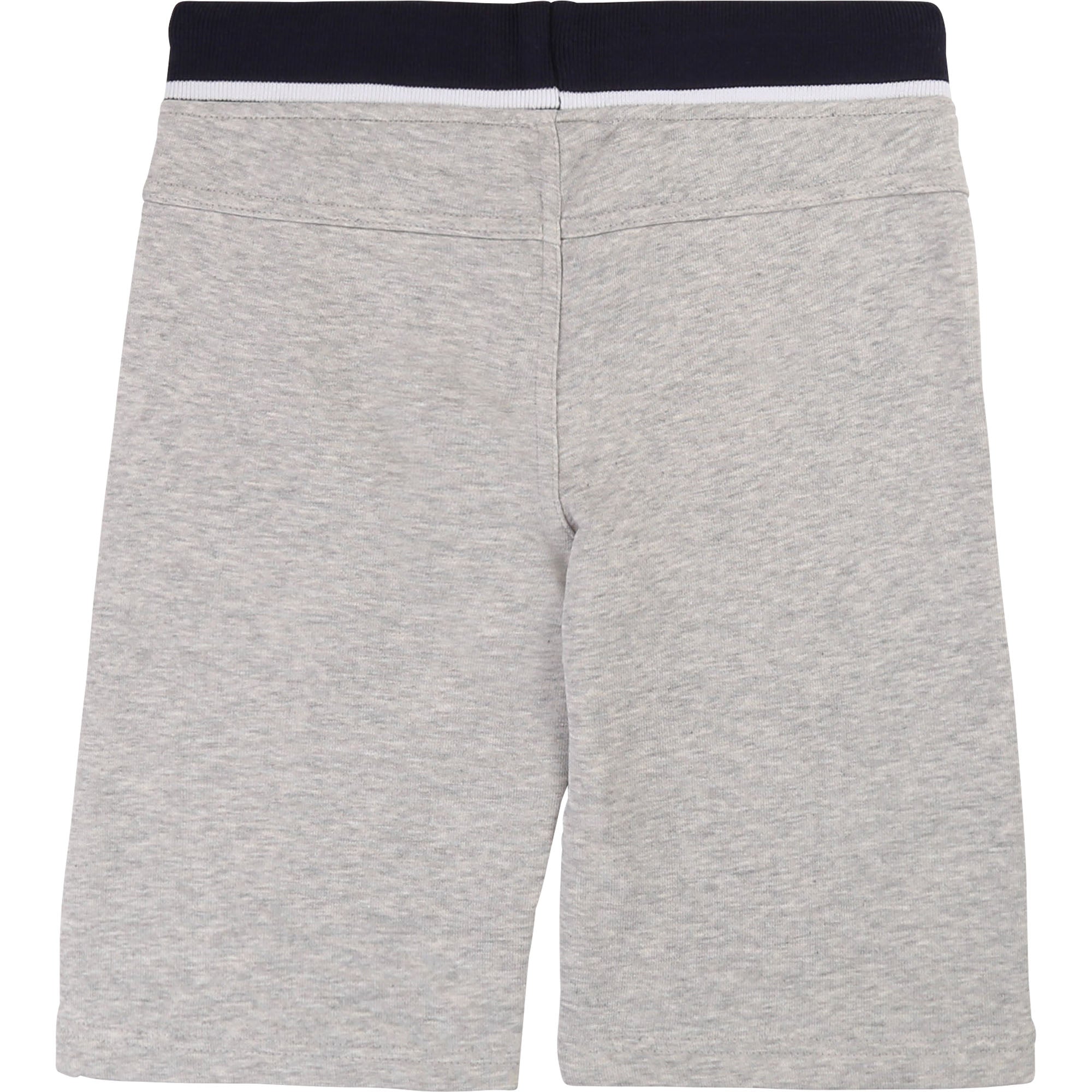 Boys Grey Cotton Shorts