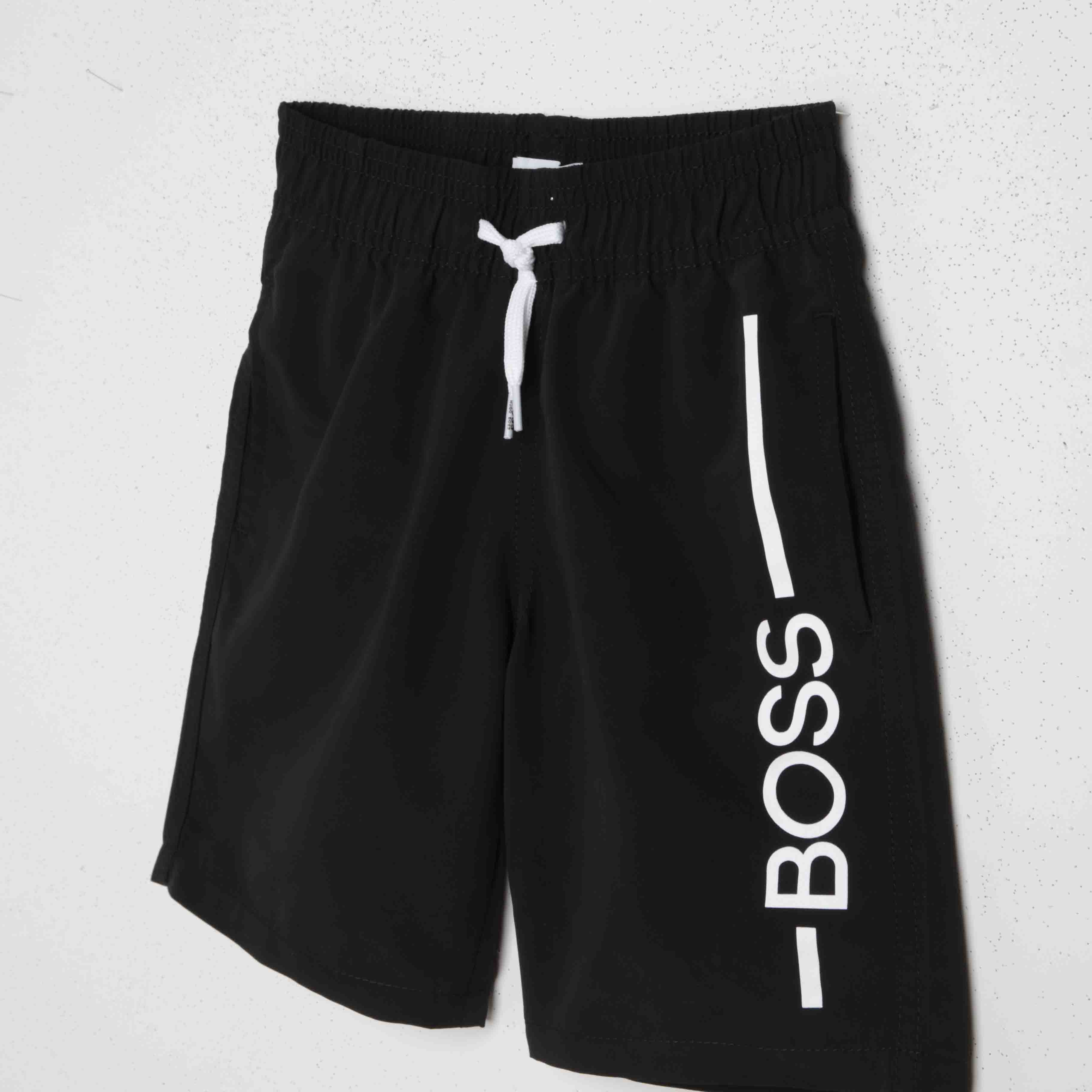 Boys & Girls Black Swim Shorts