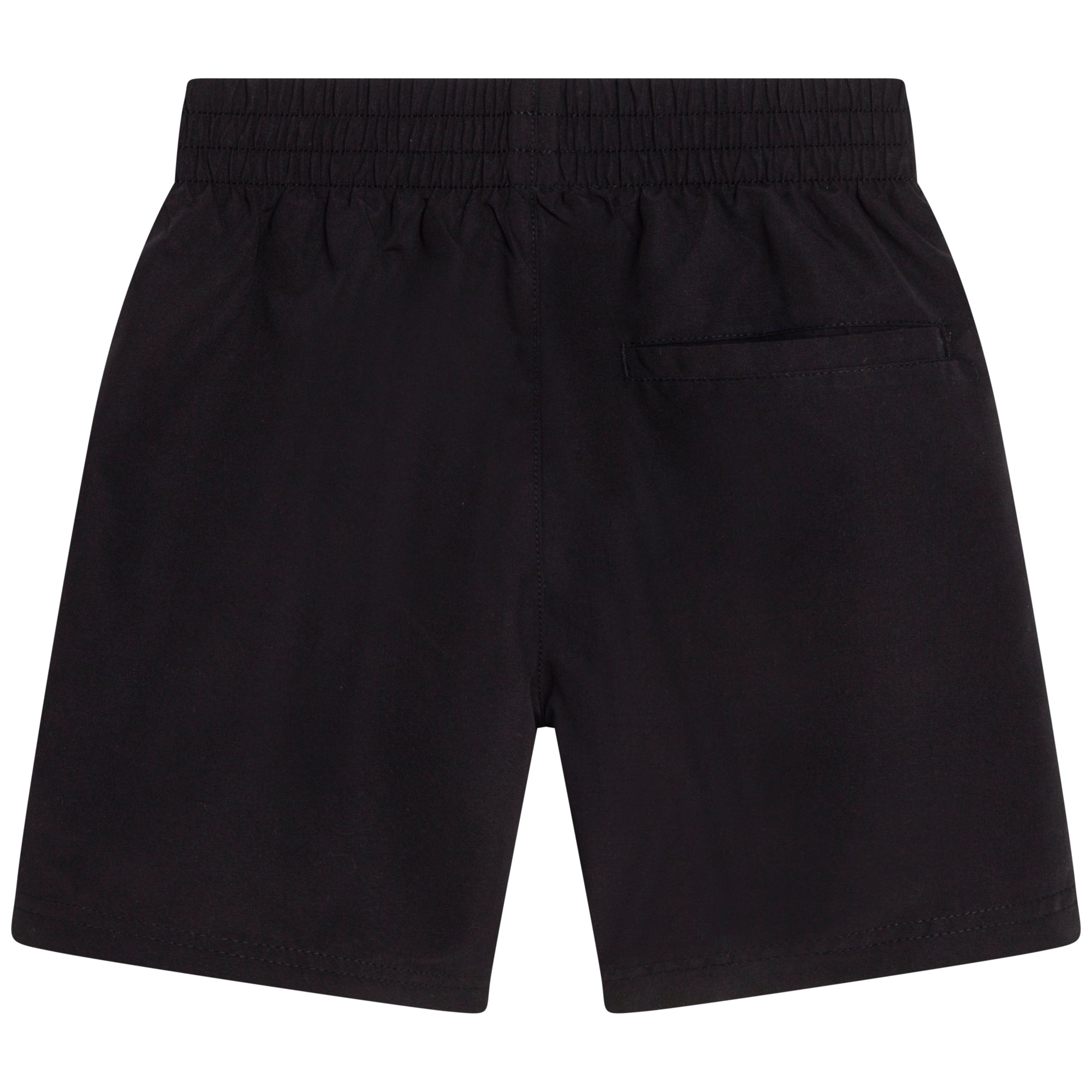 Boys Black Logo Shorts