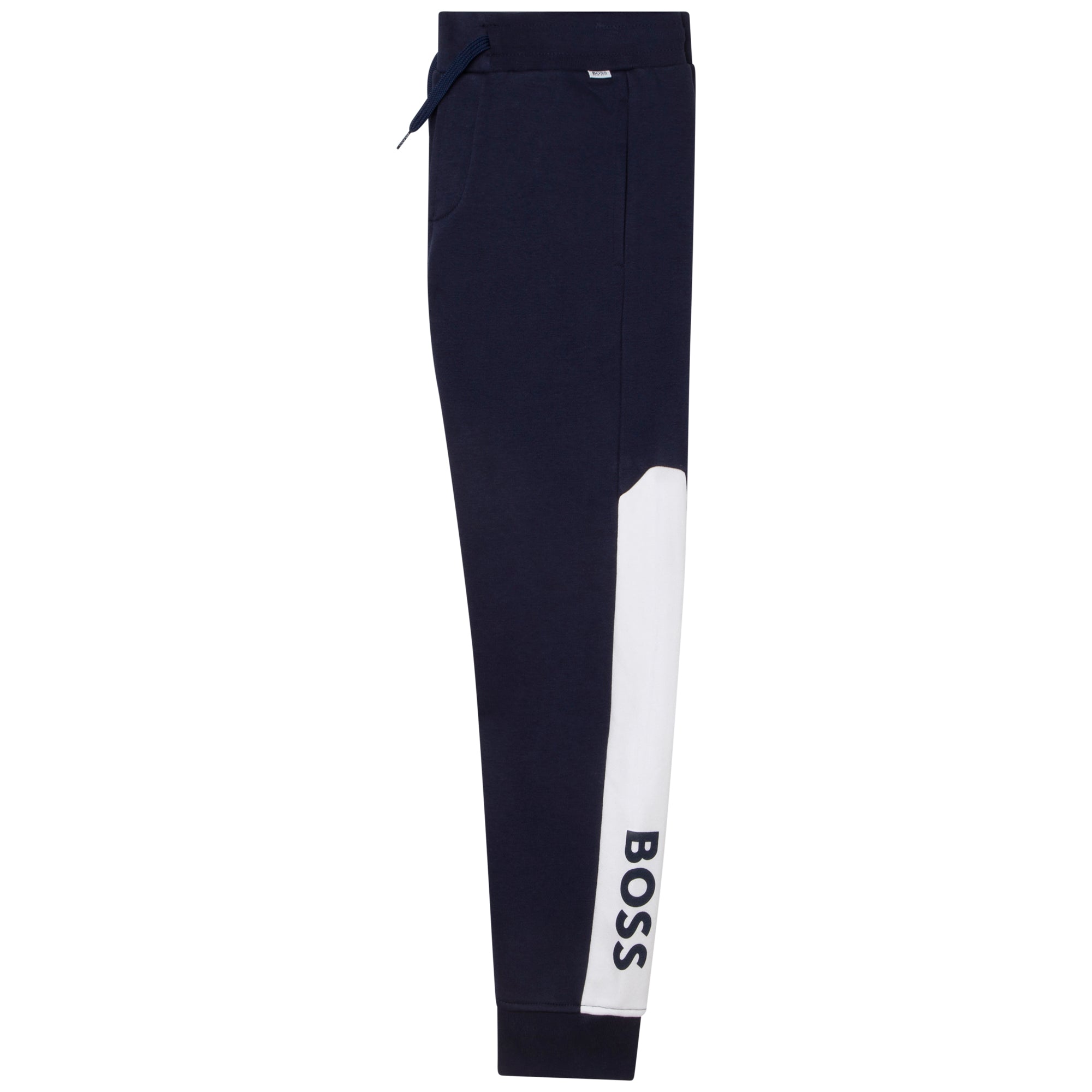 Boys Blue Cotton Trousers