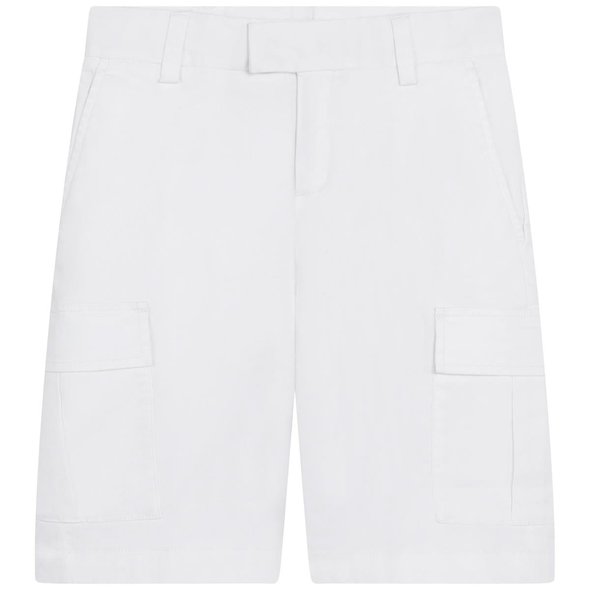 Boys White Shorts