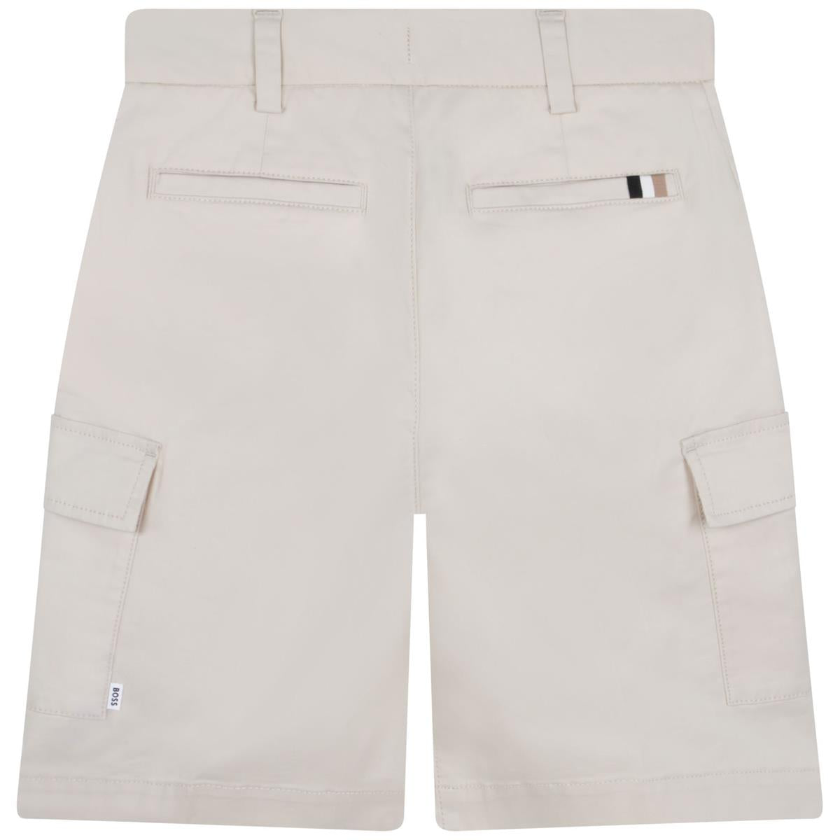 Boys White Shorts