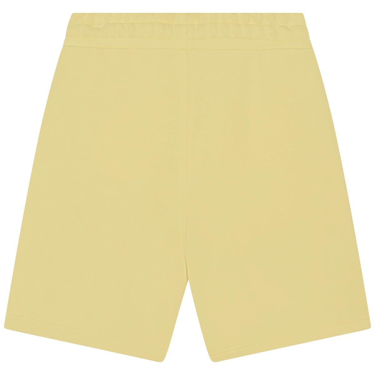 Boys Yellow Cotton Shorts