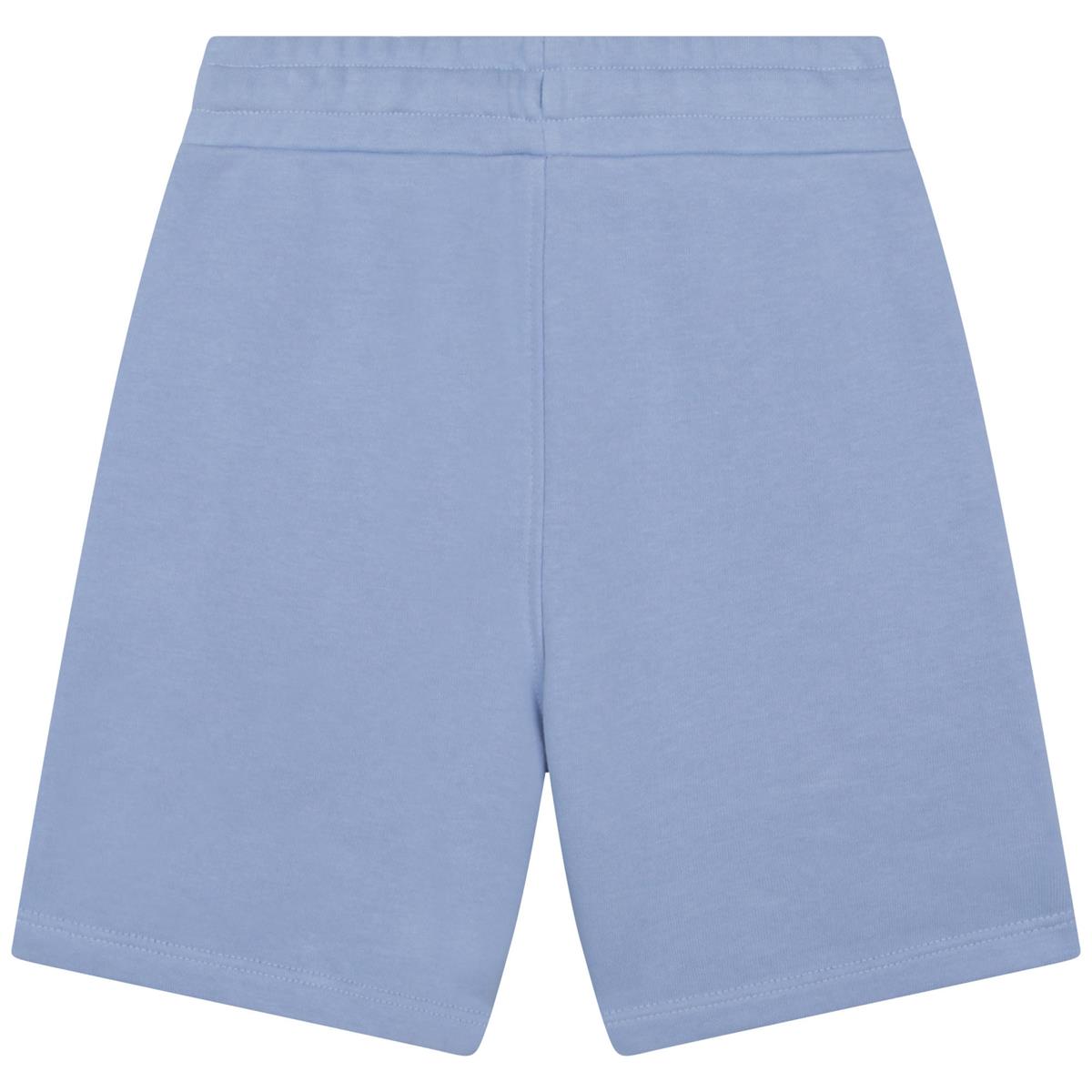 Boys Blue Cotton Shorts