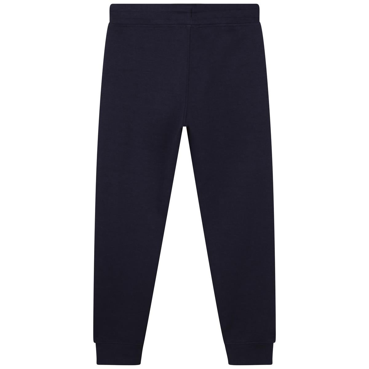 Boys Blue Cotton Trousers