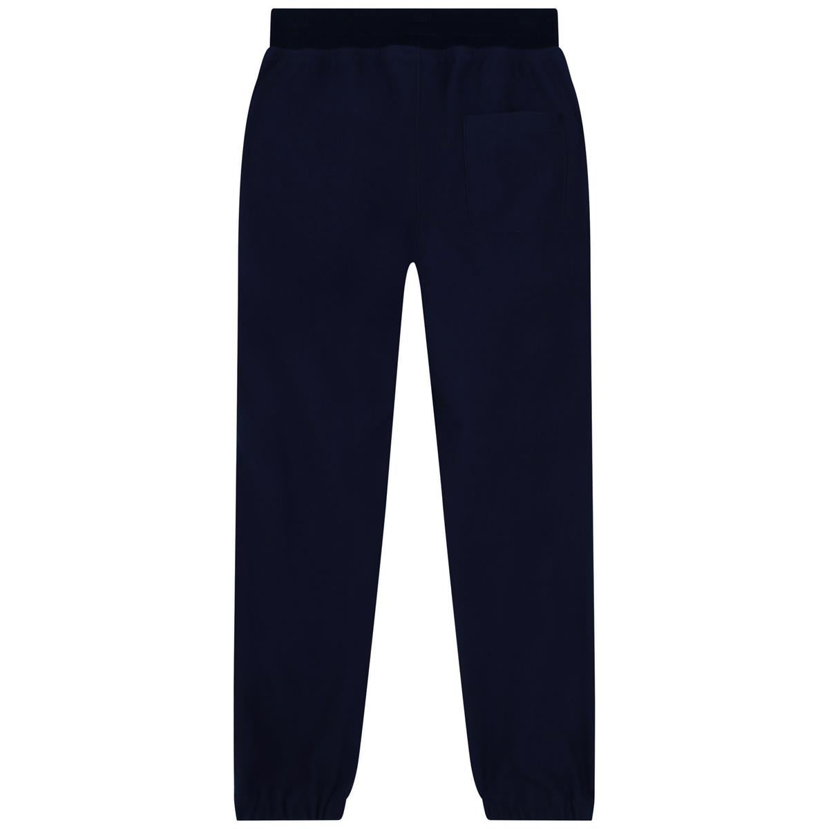 Boys Blue Cotton Trousers