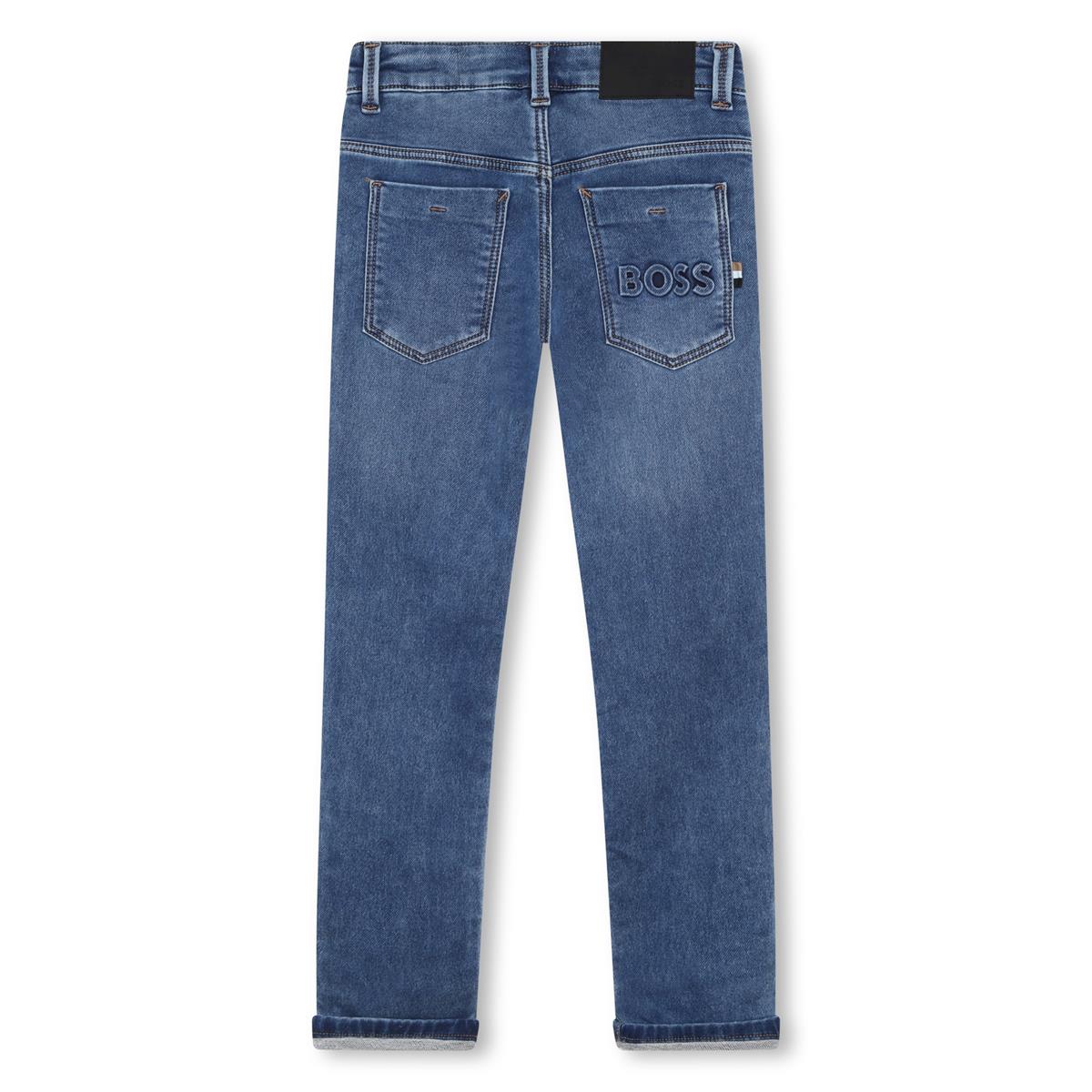 Boys & Girls Blue Denim Trousers