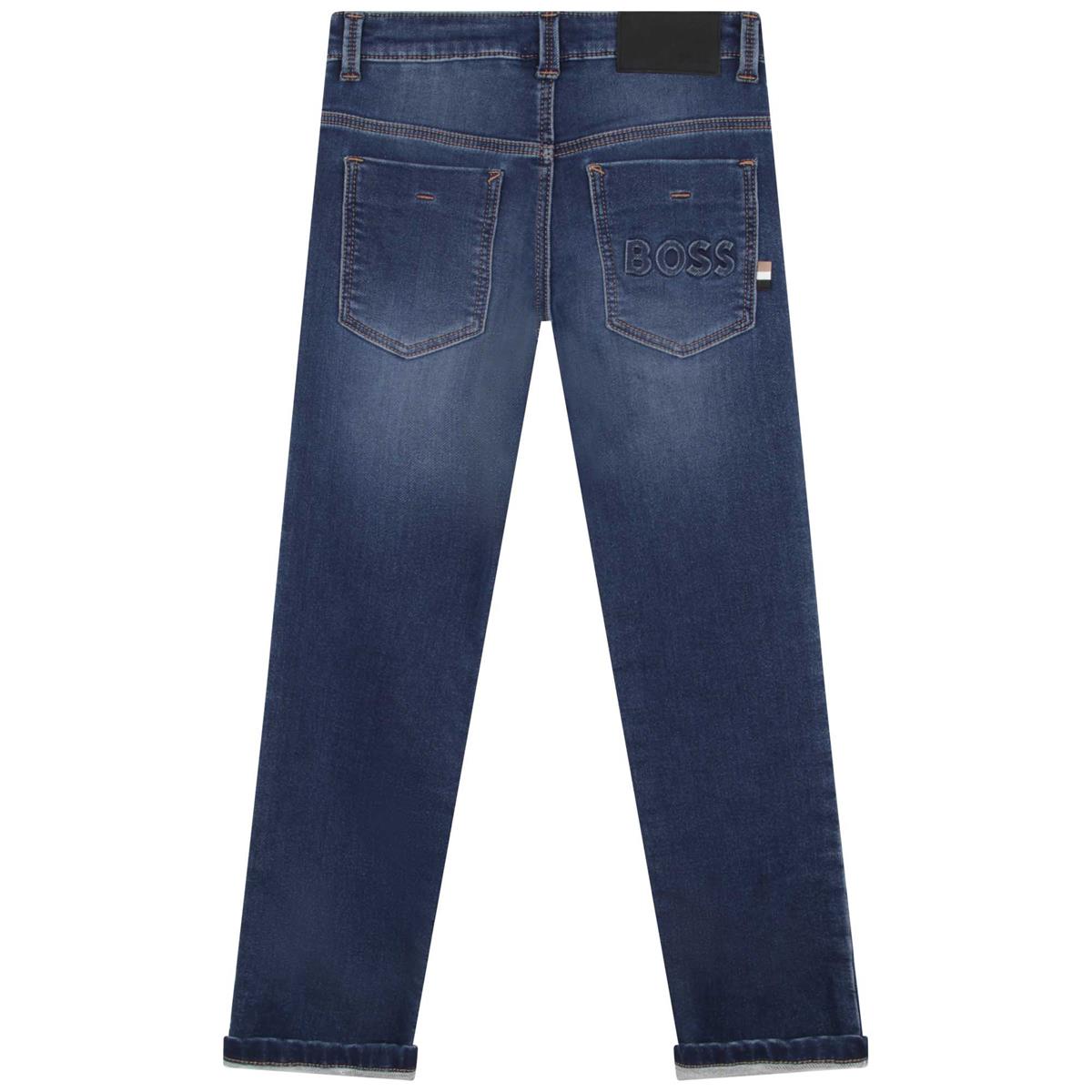 Boys & Girls Light Blue Denim Trousers